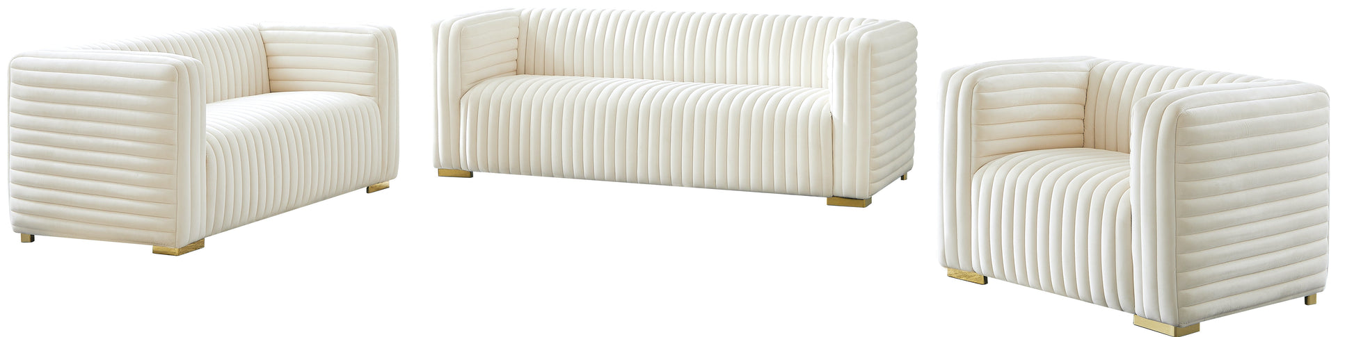 Ravish Velvet Sofa - Furniture Depot