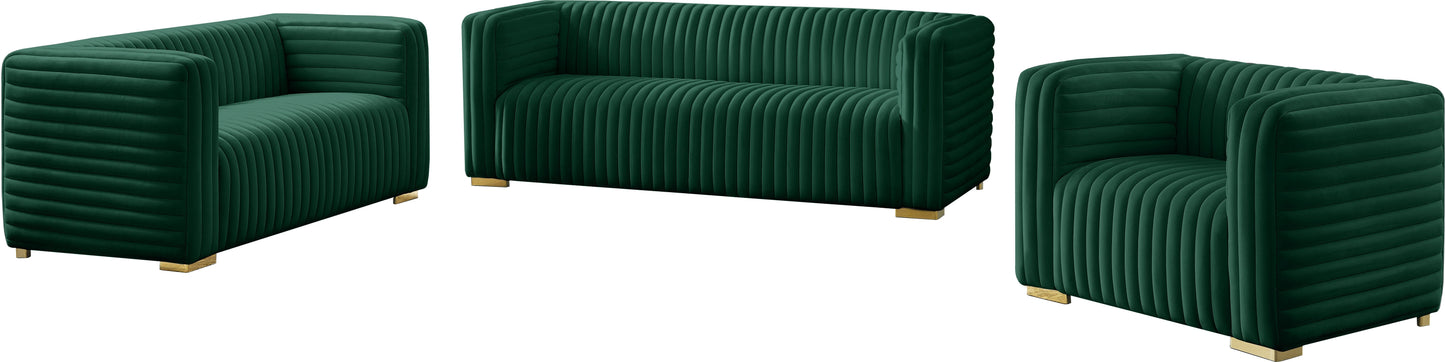 Ravish Velvet Sofa - Furniture Depot