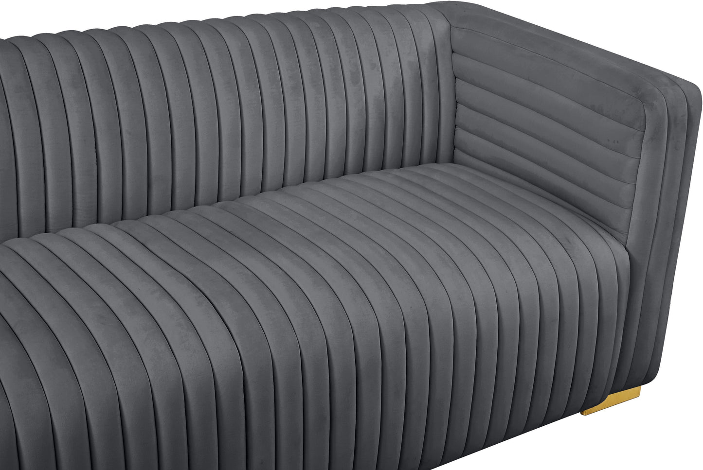 Ravish Velvet Sofa - Furniture Depot