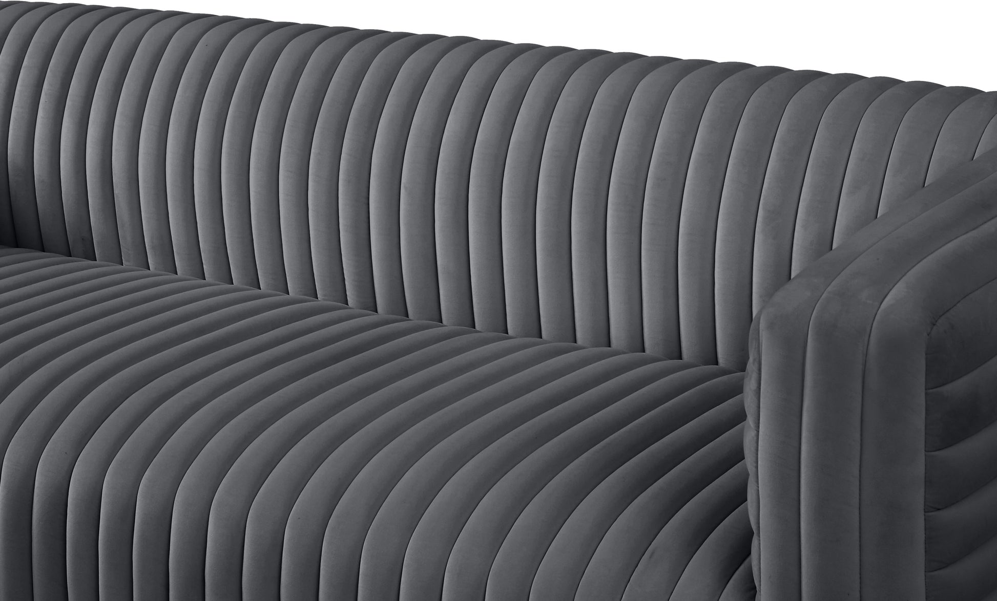 Ravish Velvet Sofa - Furniture Depot