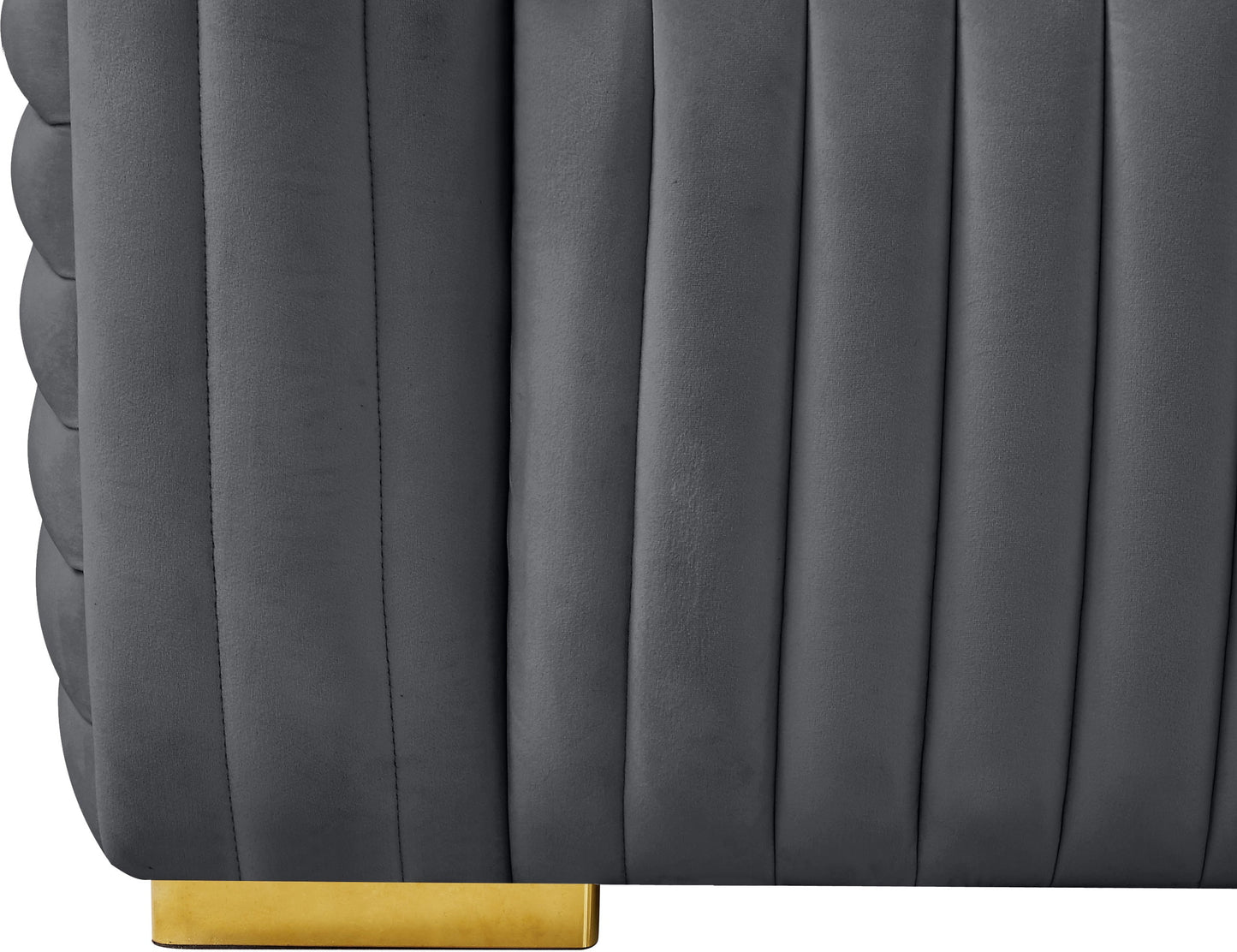 Ravish Velvet Sofa - Furniture Depot