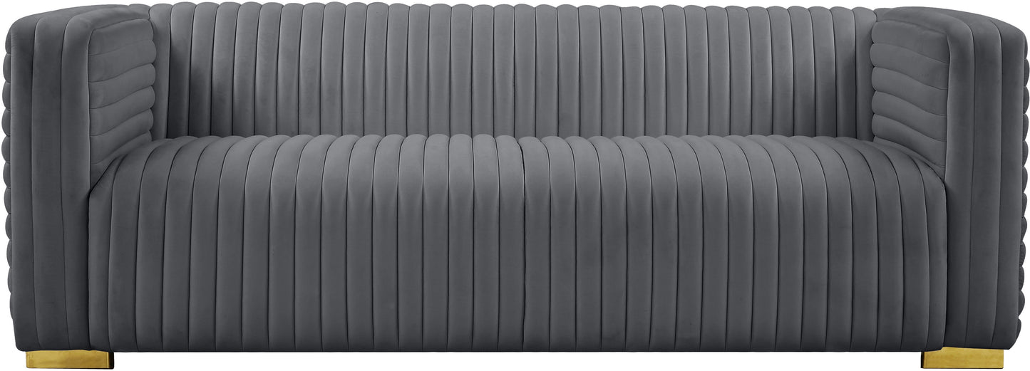 Ravish Velvet Sofa - Furniture Depot