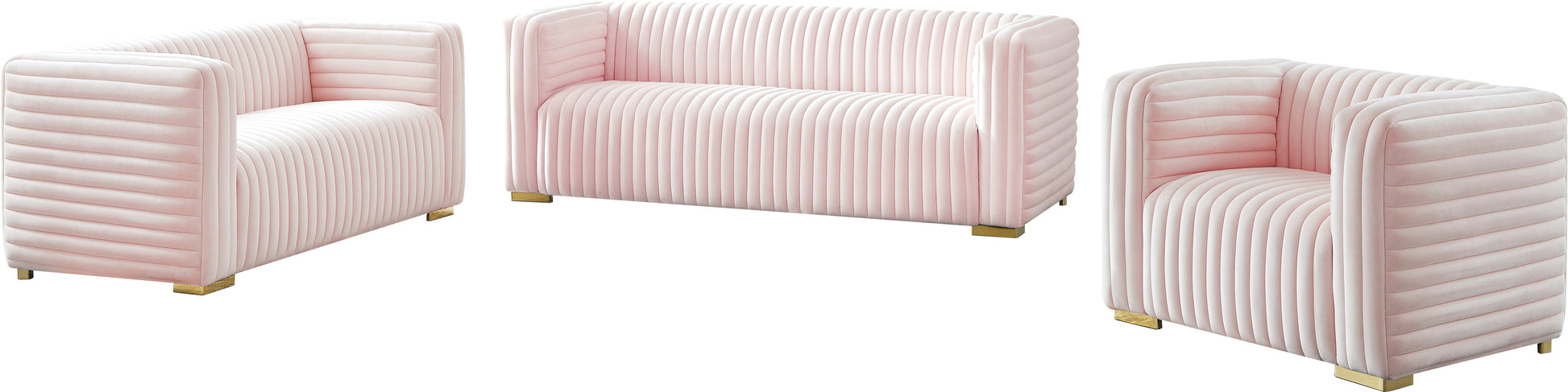 Ravish Velvet Sofa - Furniture Depot