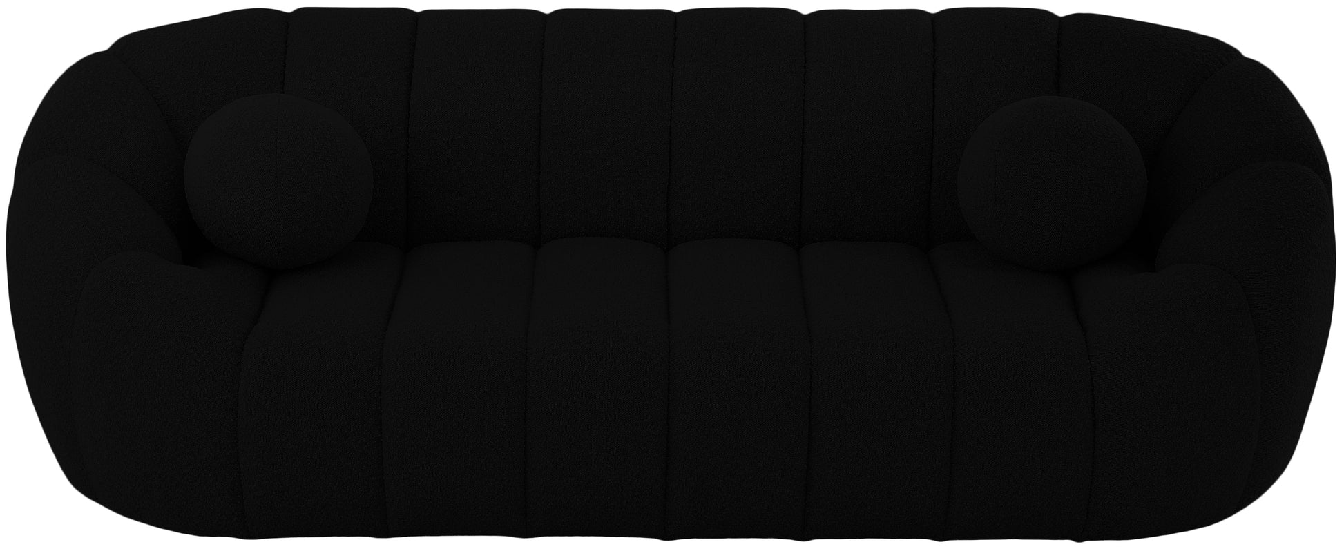 Elijah Boucle Fabric Sofa - Furniture Depot (7679010013432)