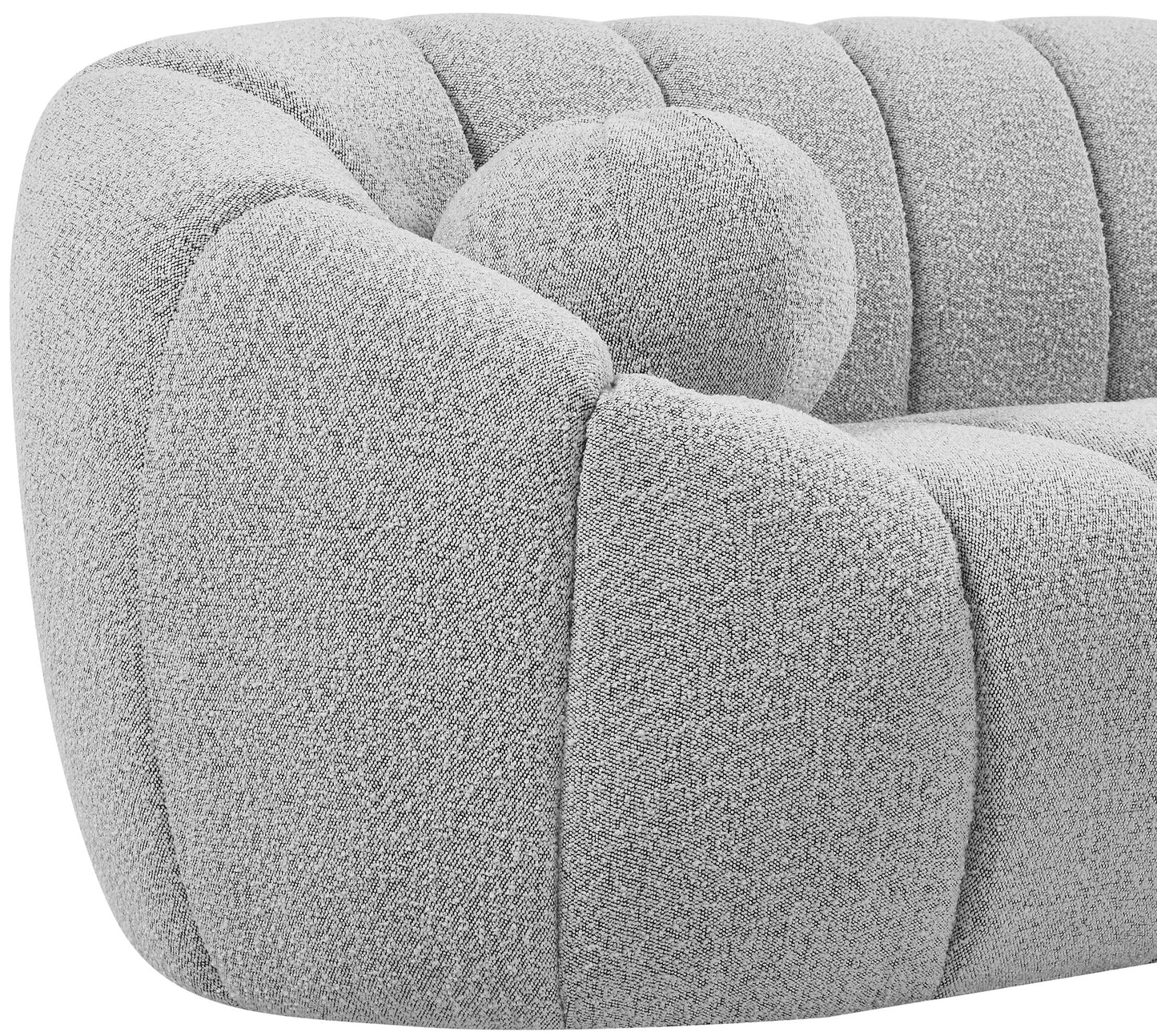 Elijah Boucle Fabric Sofa - Furniture Depot (7679010013432)