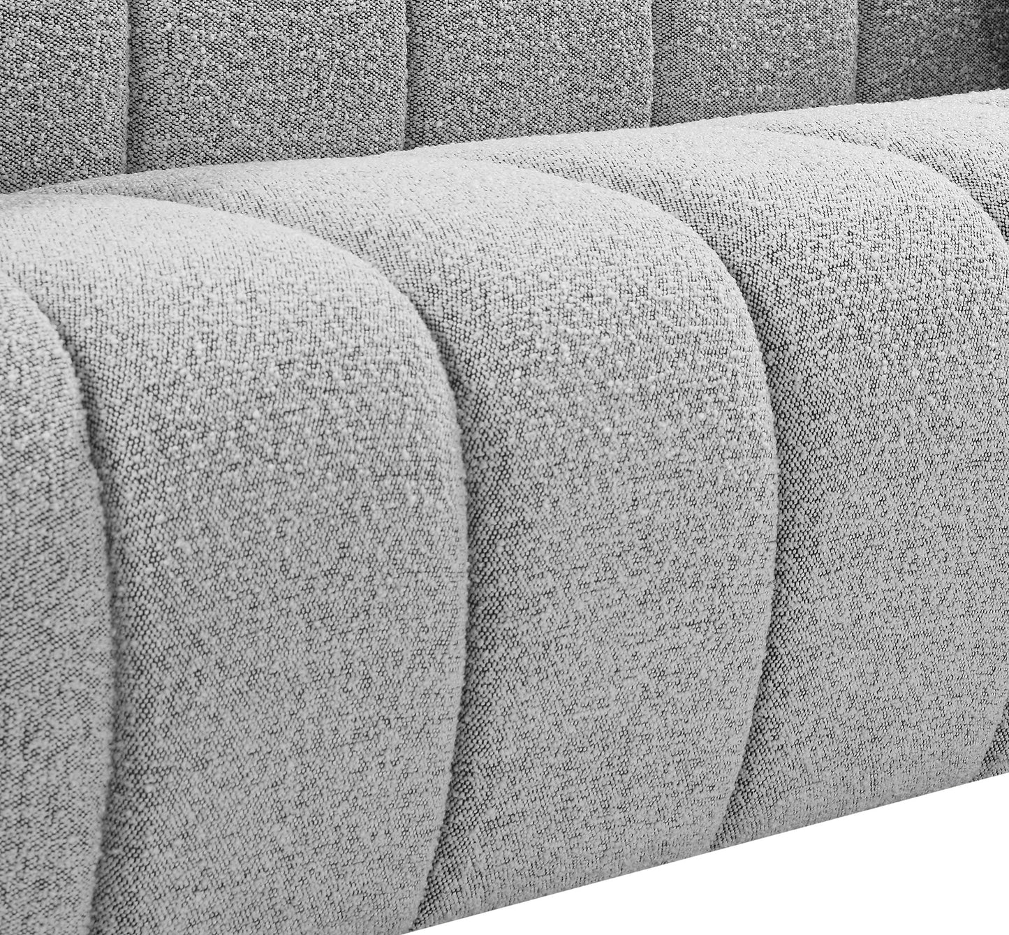 Elijah Boucle Fabric Sofa - Furniture Depot (7679010013432)