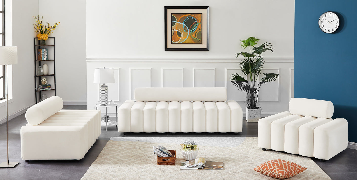 Melody Velvet Sofa - Furniture Depot (7679010865400)