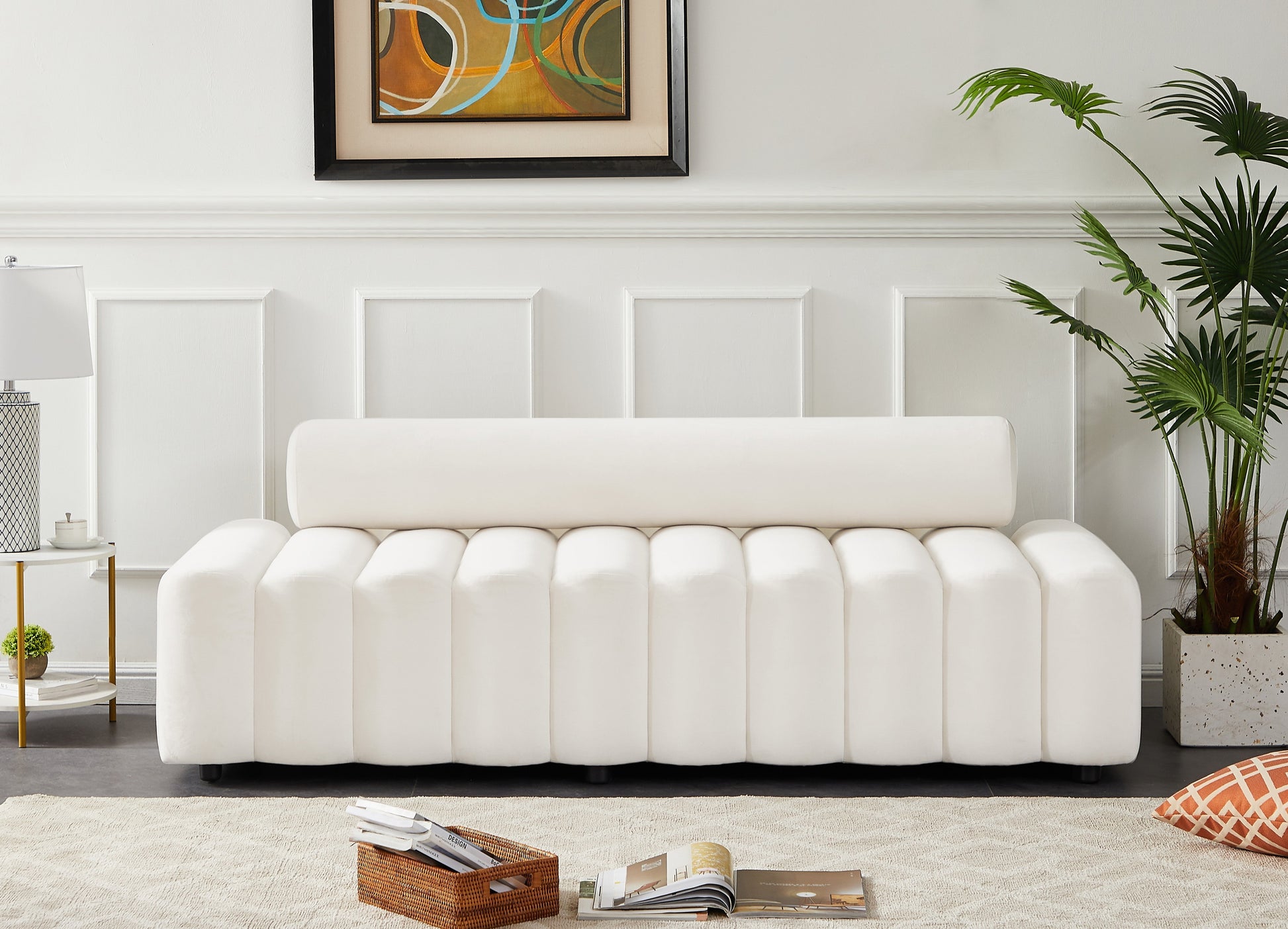 Melody Velvet Sofa - Furniture Depot (7679010865400)
