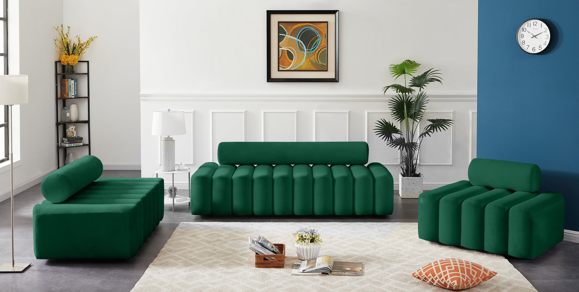 Melody Velvet Sofa - Furniture Depot (7679010865400)