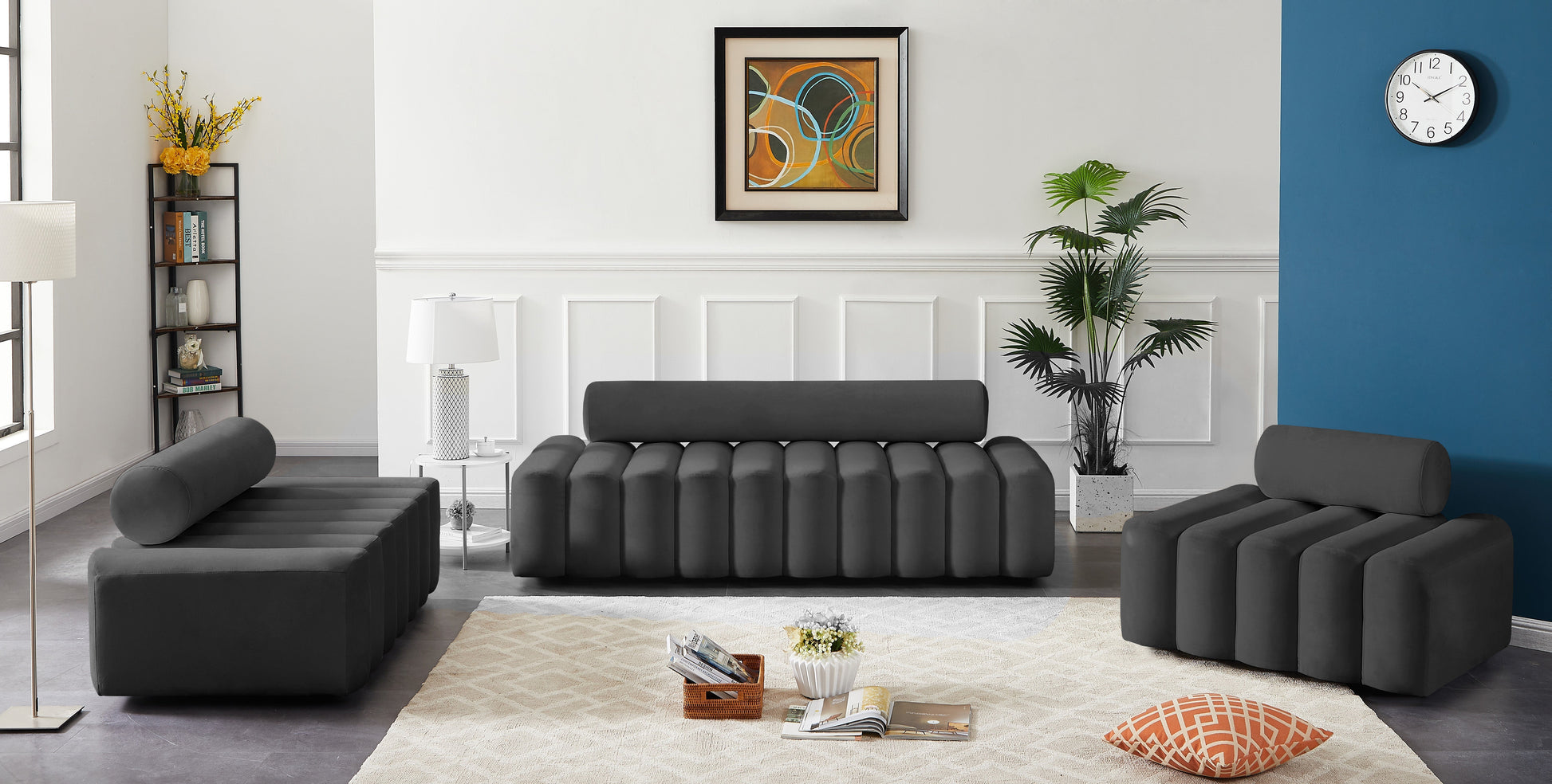 Melody Velvet Sofa - Furniture Depot (7679010865400)