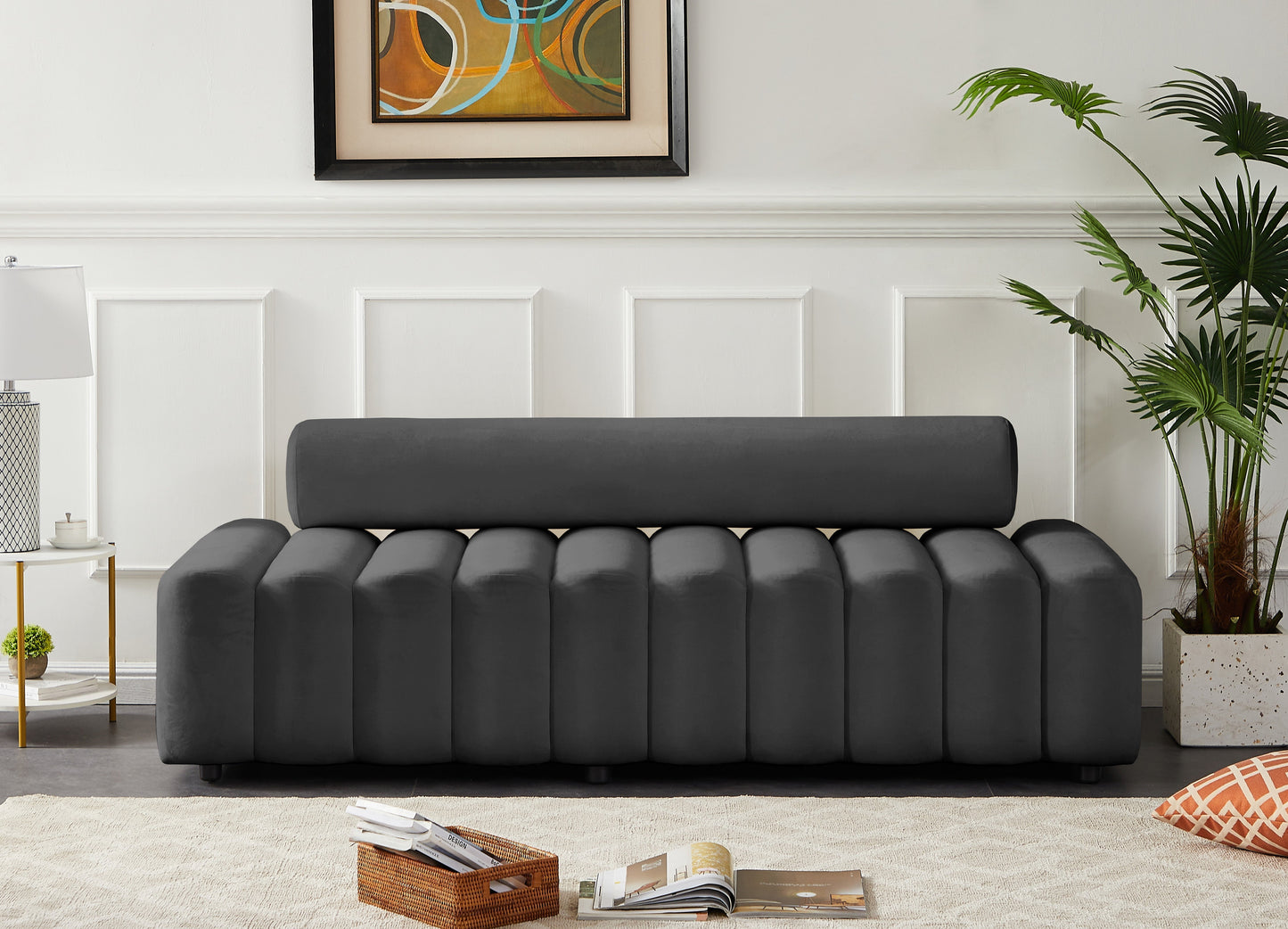 Melody Velvet Sofa - Furniture Depot (7679010865400)