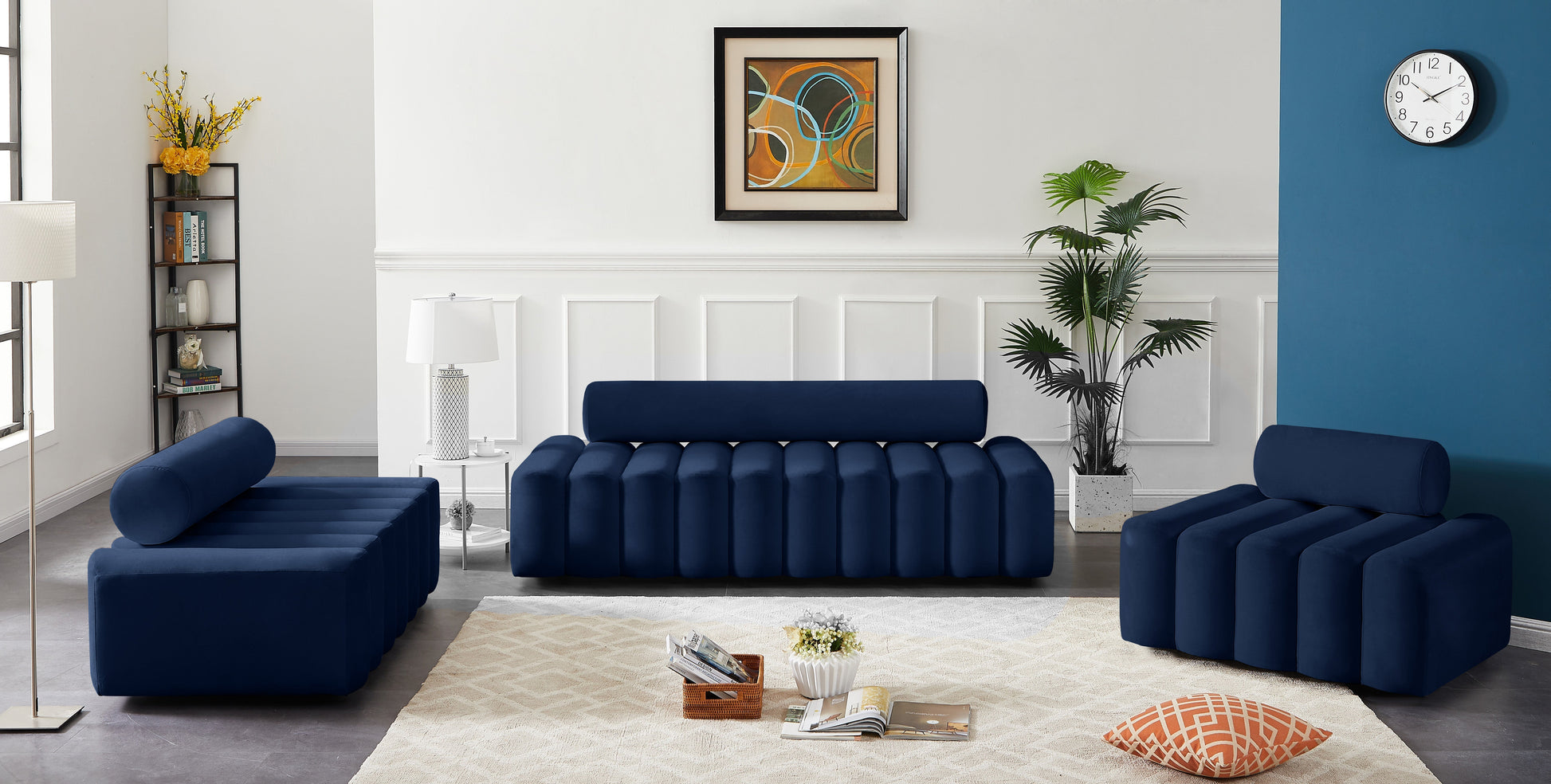 Melody Velvet Sofa - Furniture Depot (7679010865400)