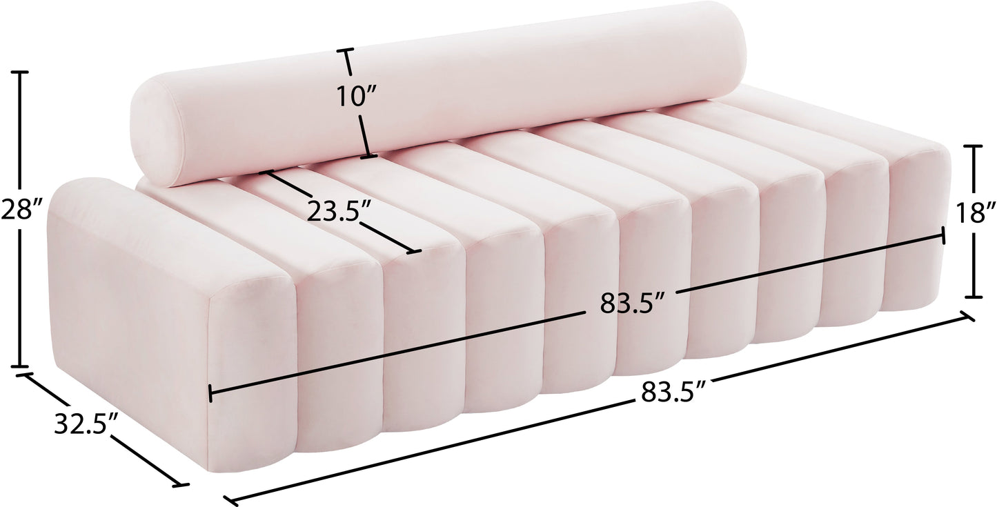 Melody Velvet Sofa - Furniture Depot (7679010865400)