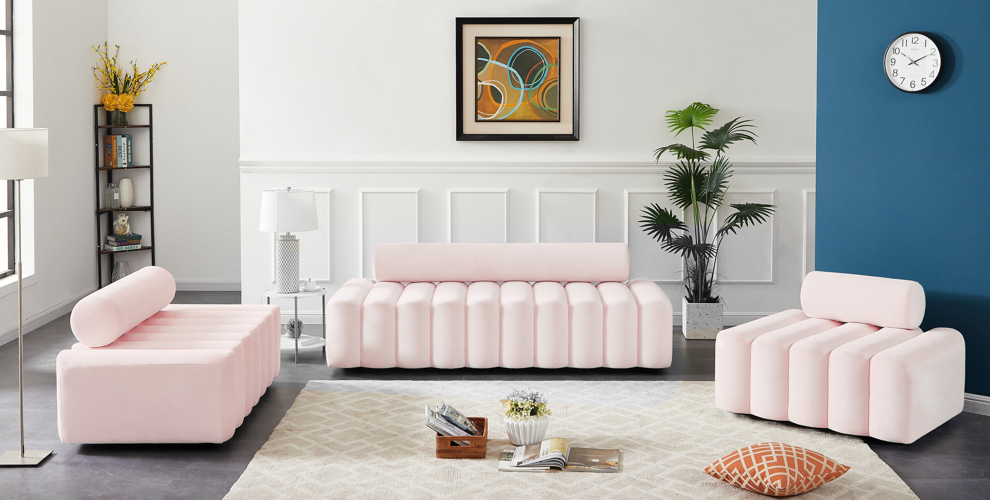 Melody Velvet Sofa - Furniture Depot (7679010865400)