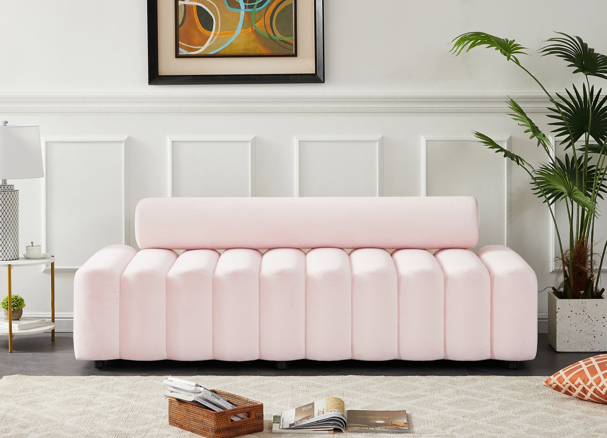 Melody Velvet Sofa - Furniture Depot (7679010865400)
