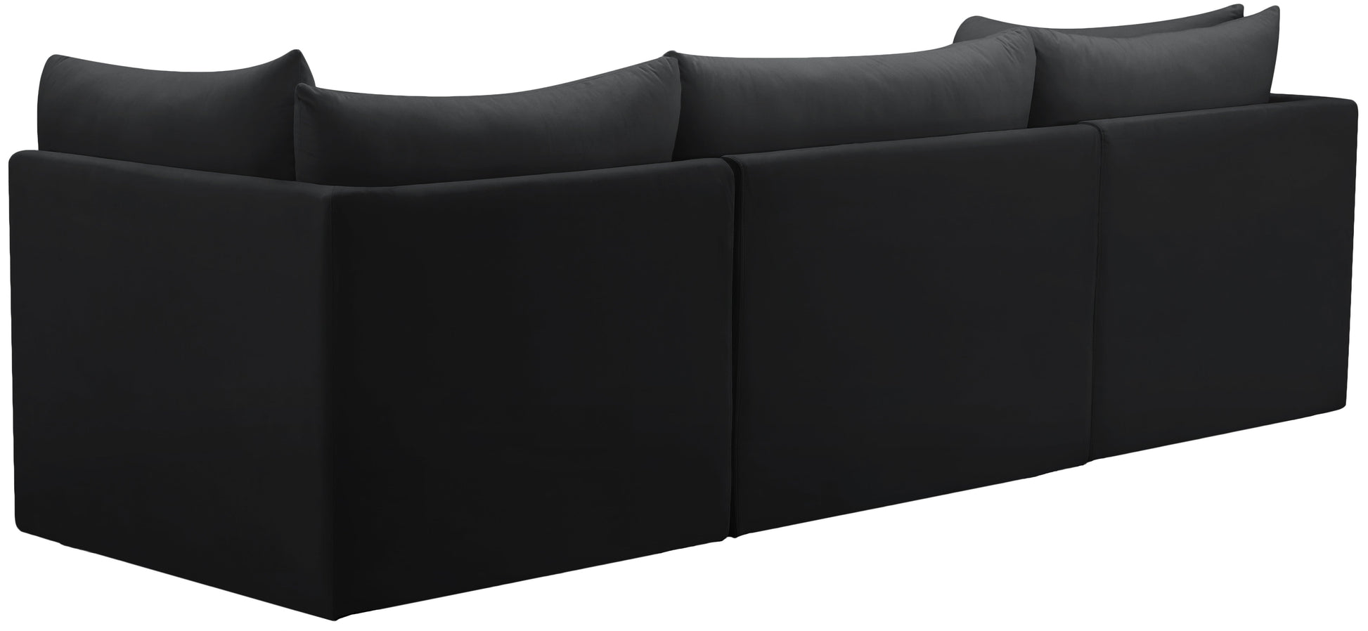 Jacob Velvet Modular Sofa - Furniture Depot