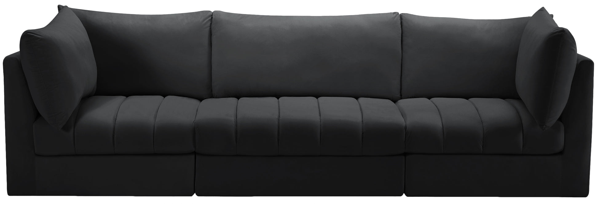 Jacob Velvet Modular Sofa - Furniture Depot