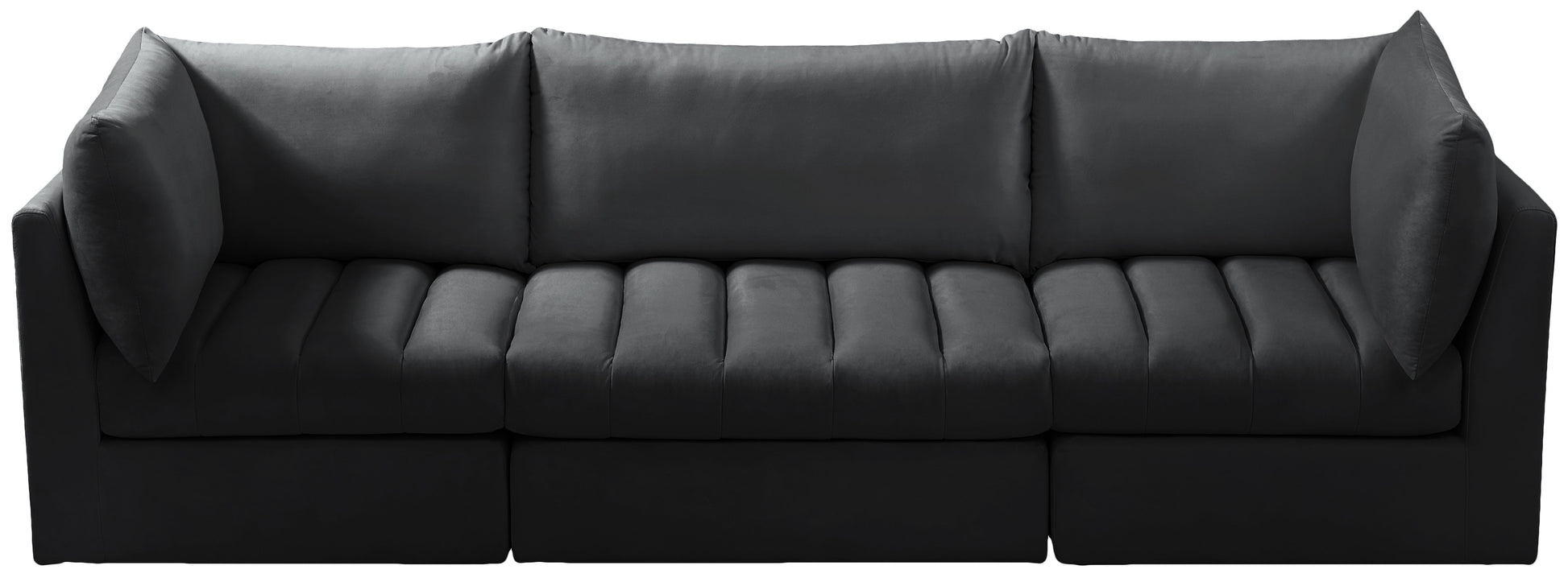 Jacob Velvet Modular Sofa - Furniture Depot