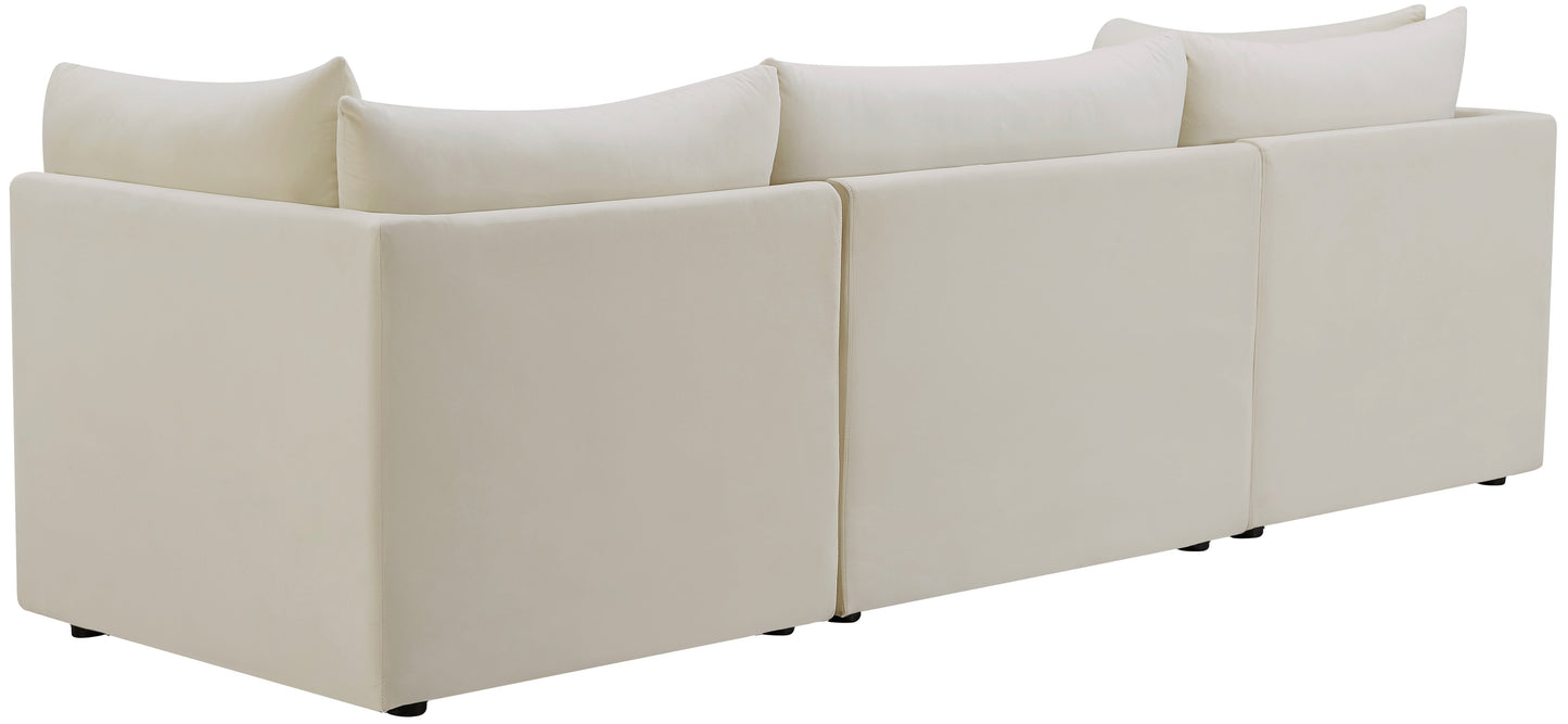 Jacob Velvet Modular Sofa - Furniture Depot