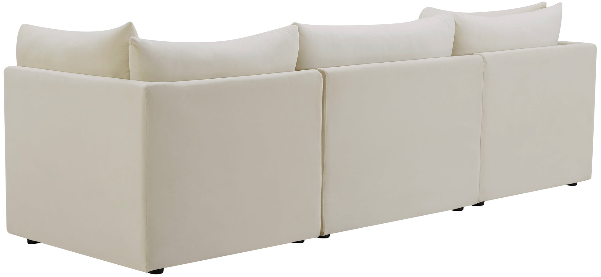 Jacob Velvet Modular Sofa - Furniture Depot