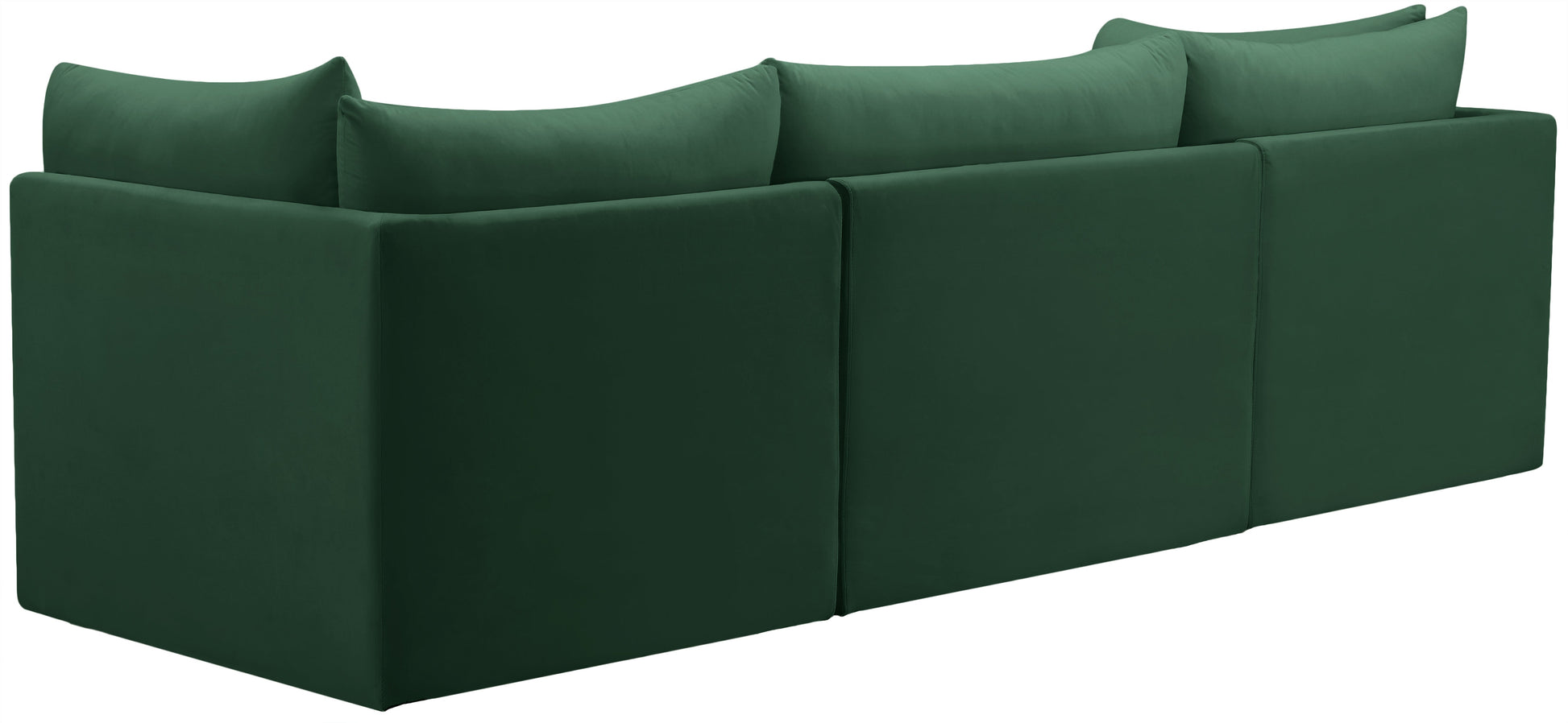 Jacob Velvet Modular Sofa - Furniture Depot