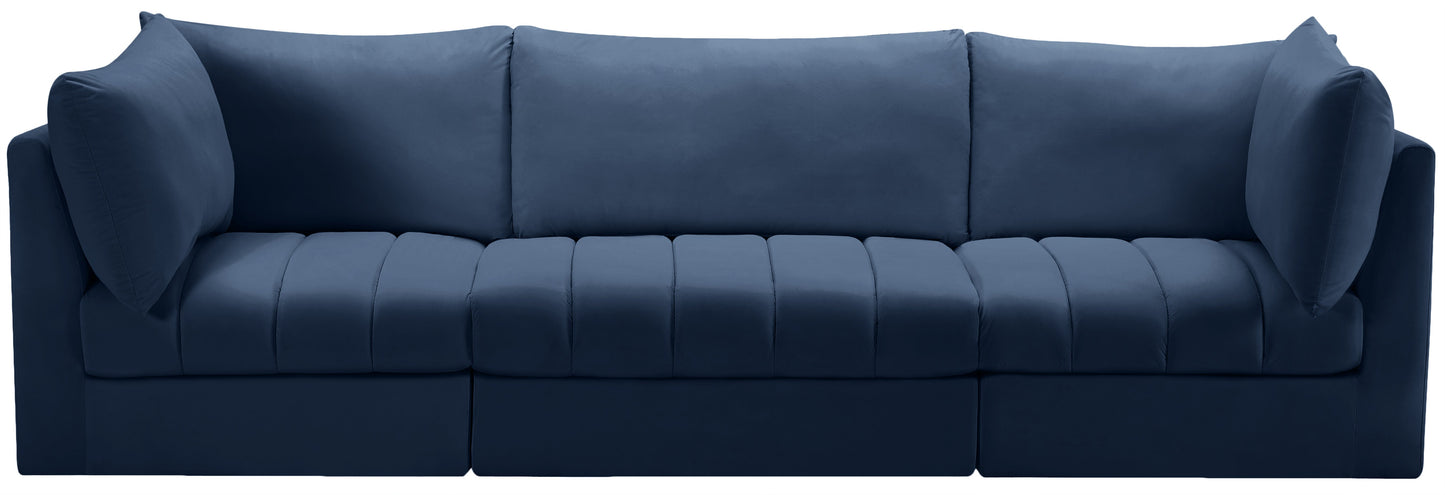 Jacob Velvet Modular Sofa - Furniture Depot