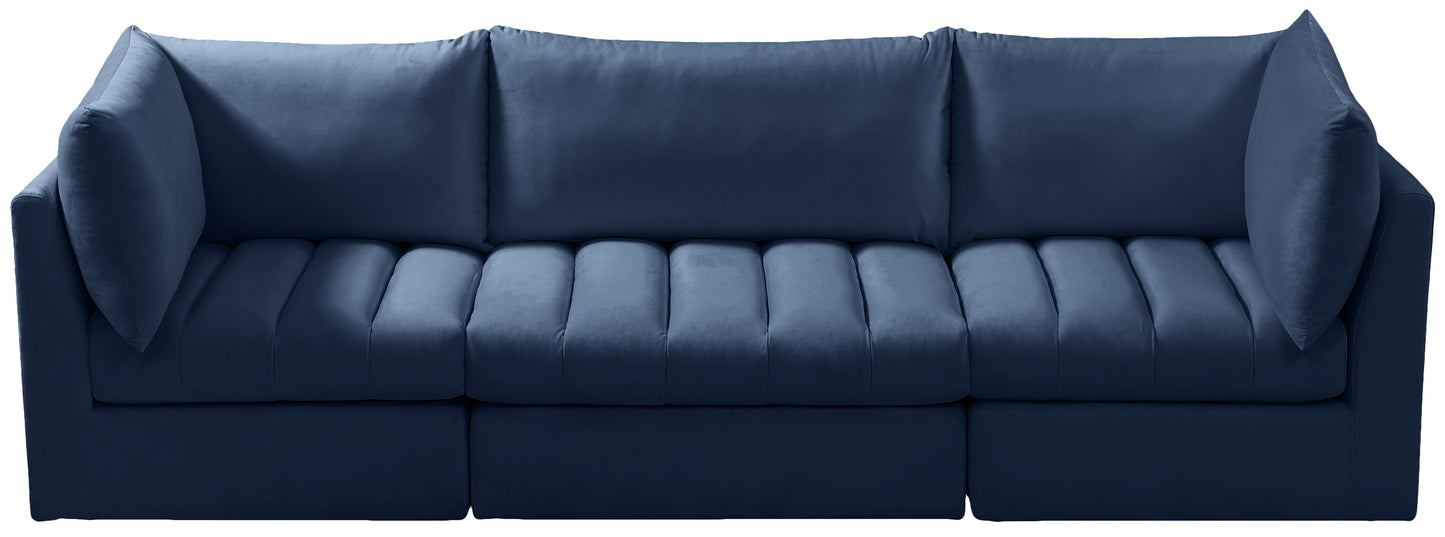 Jacob Velvet Modular Sofa - Furniture Depot
