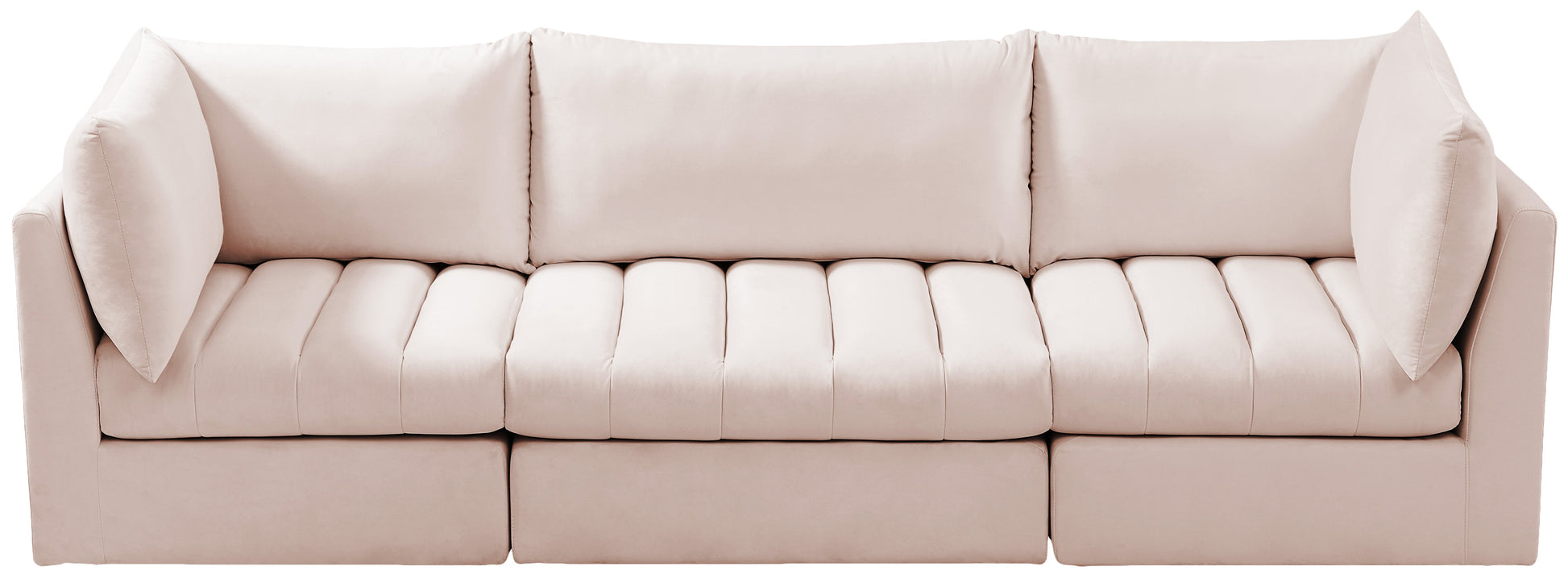 Jacob Velvet Modular Sofa - Furniture Depot