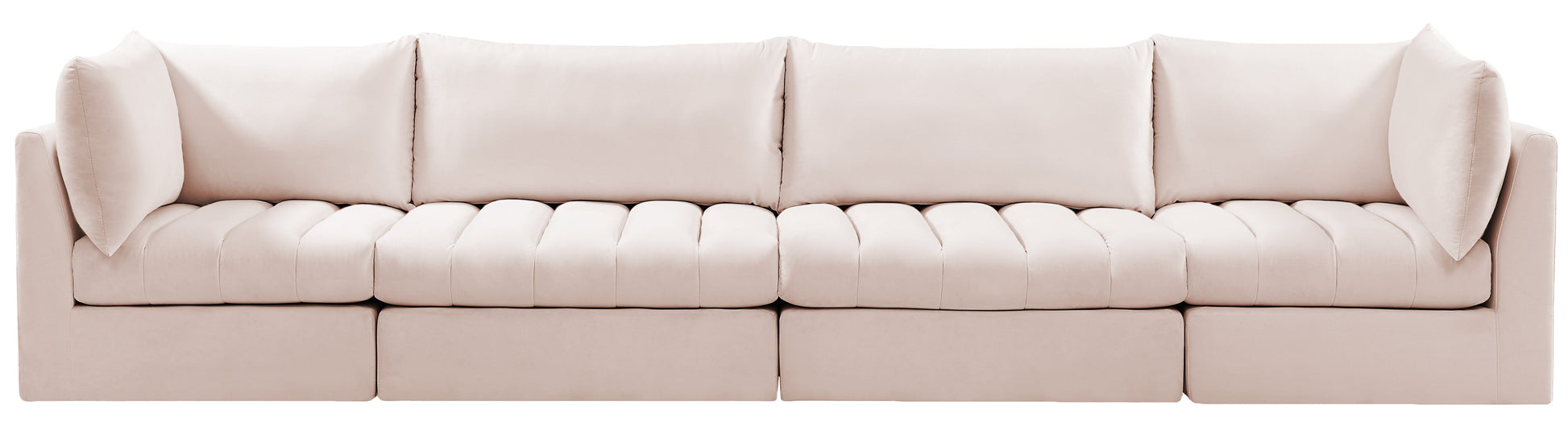 Jacob Velvet Modular Sofa - Furniture Depot