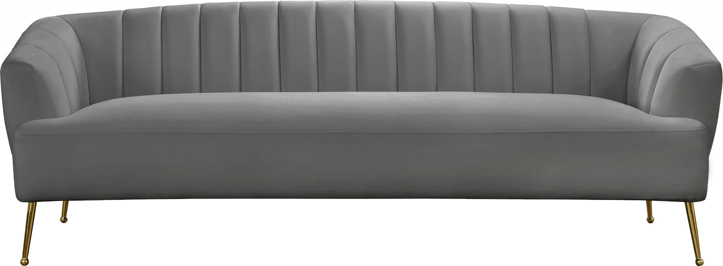 Tori Velvet Sofa - Furniture Depot