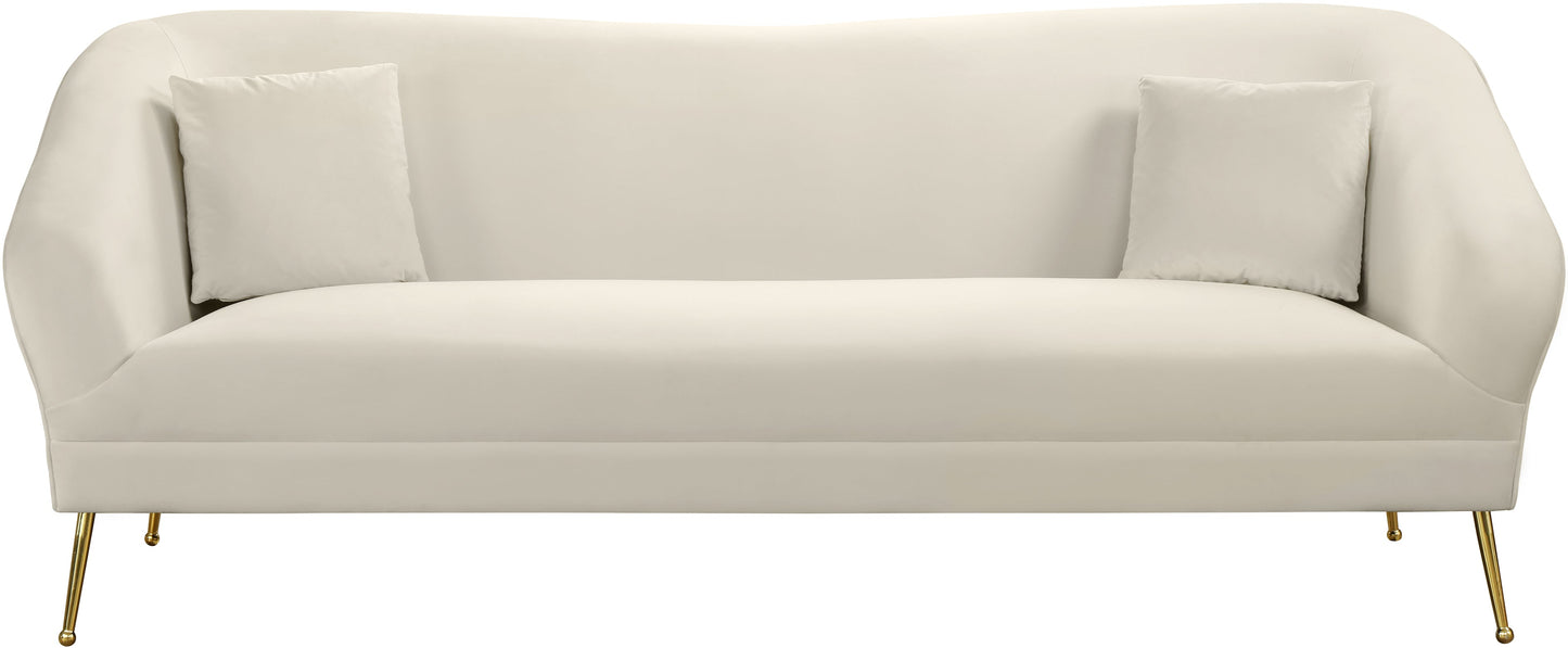 Hermosa Velvet Sofa - Furniture Depot