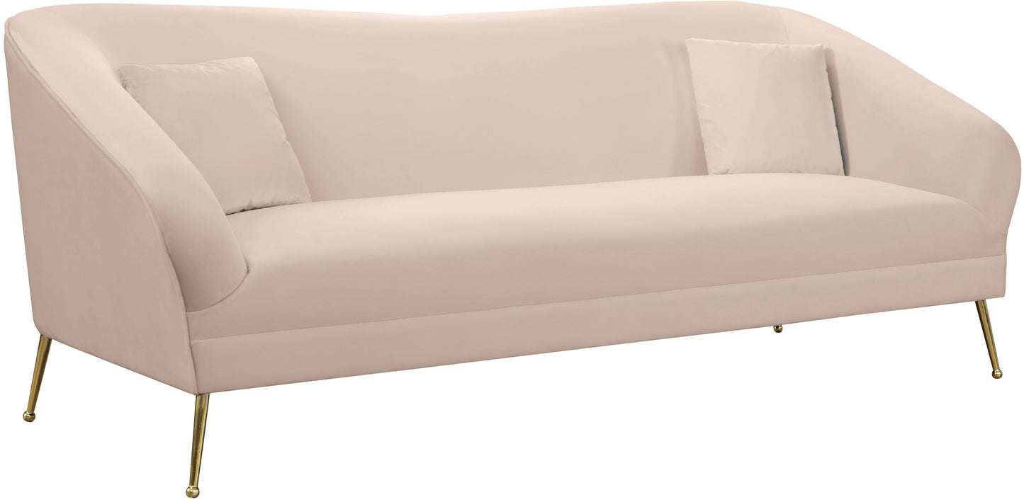 Hermosa Velvet Sofa - Furniture Depot