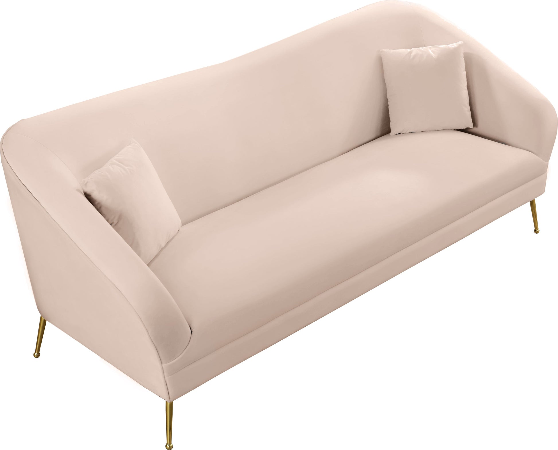 Hermosa Velvet Sofa - Furniture Depot