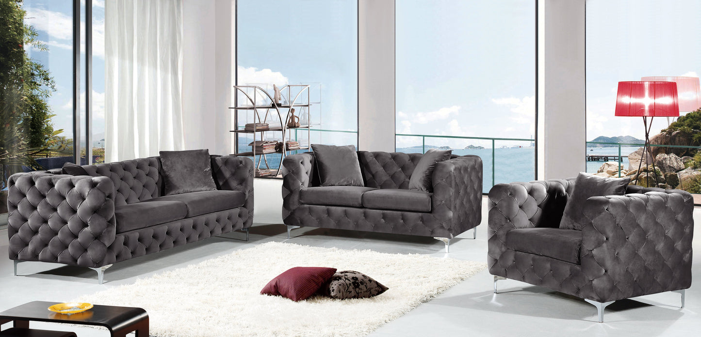 Scarlett Velvet Sofa - Furniture Depot