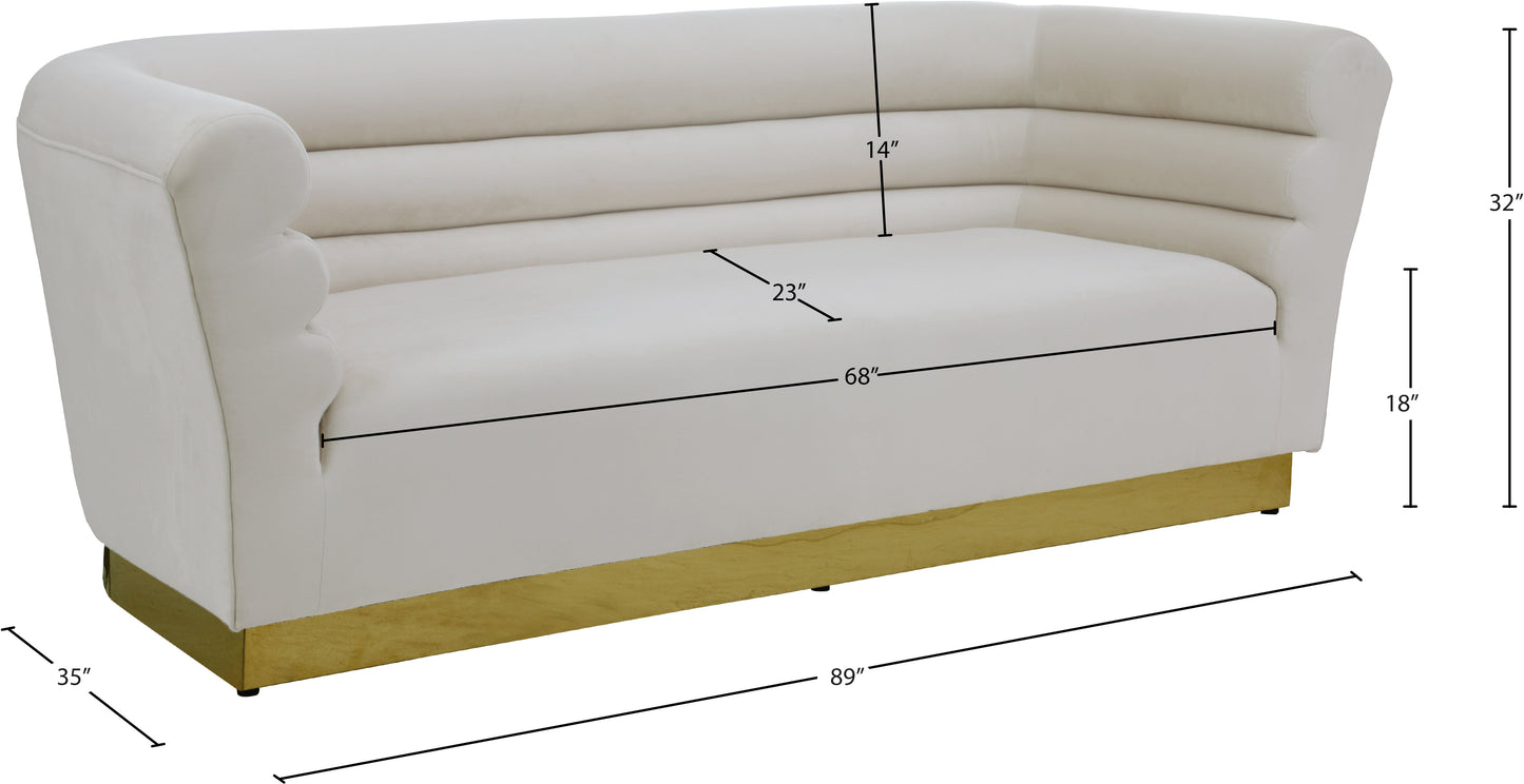 Bellini Velvet Sofa - Furniture Depot (7679012208888)