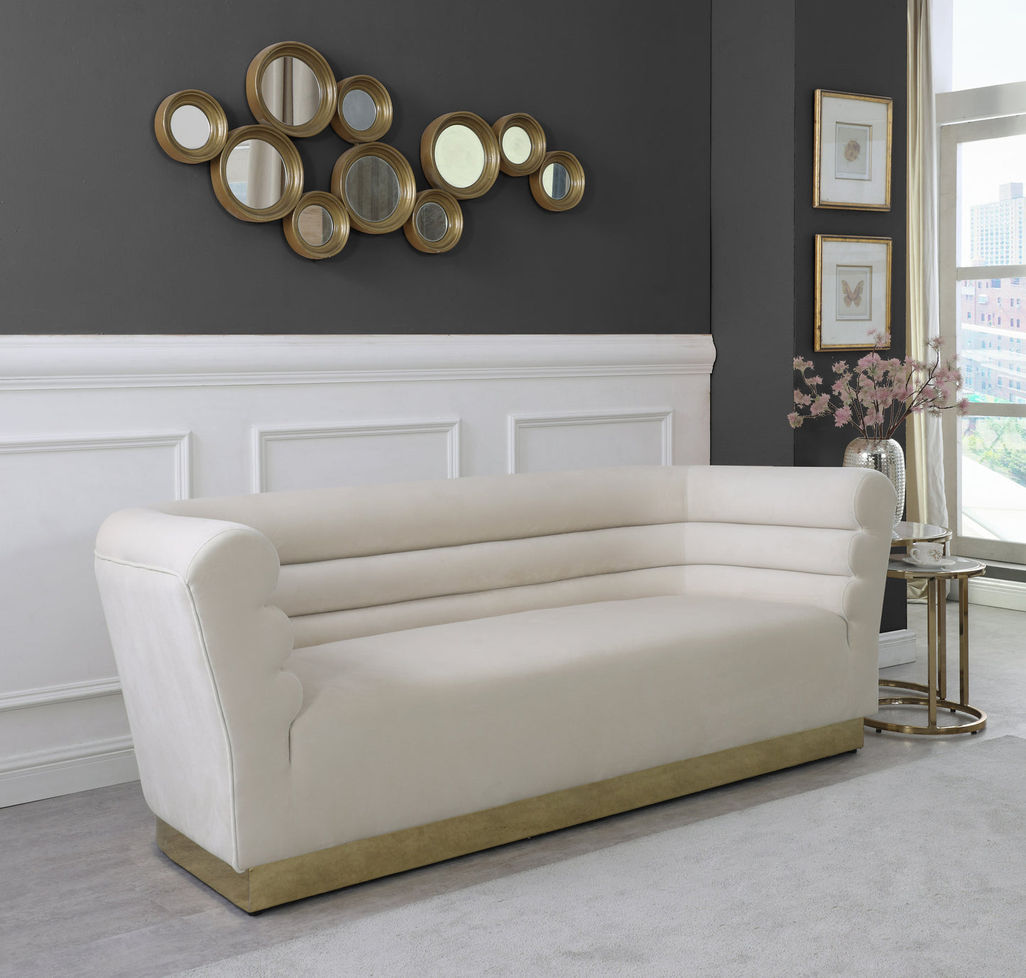 Bellini Velvet Sofa - Furniture Depot (7679012208888)
