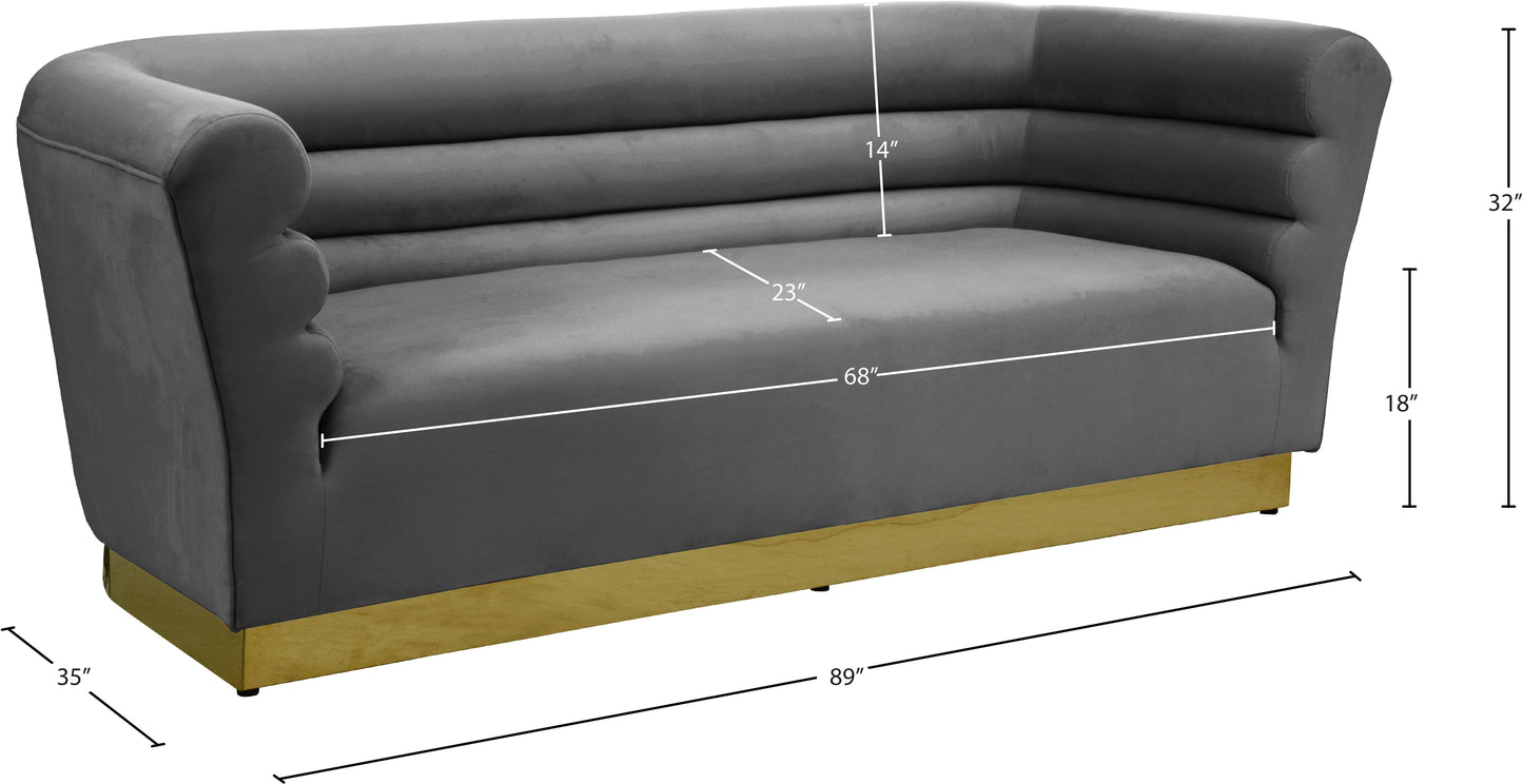 Bellini Velvet Sofa - Furniture Depot (7679012208888)