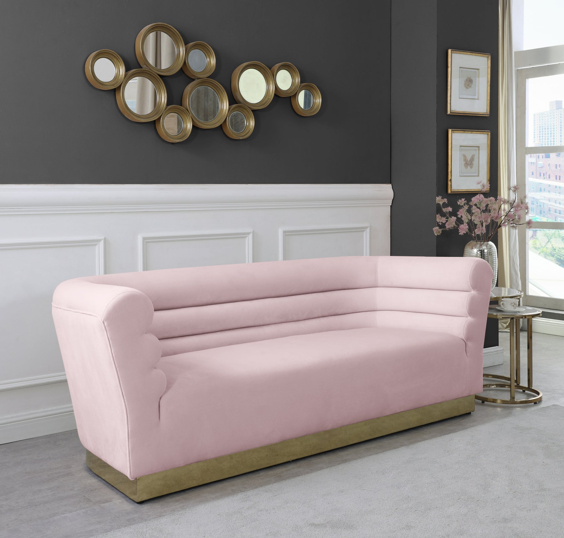 Bellini Velvet Sofa - Furniture Depot (7679012208888)