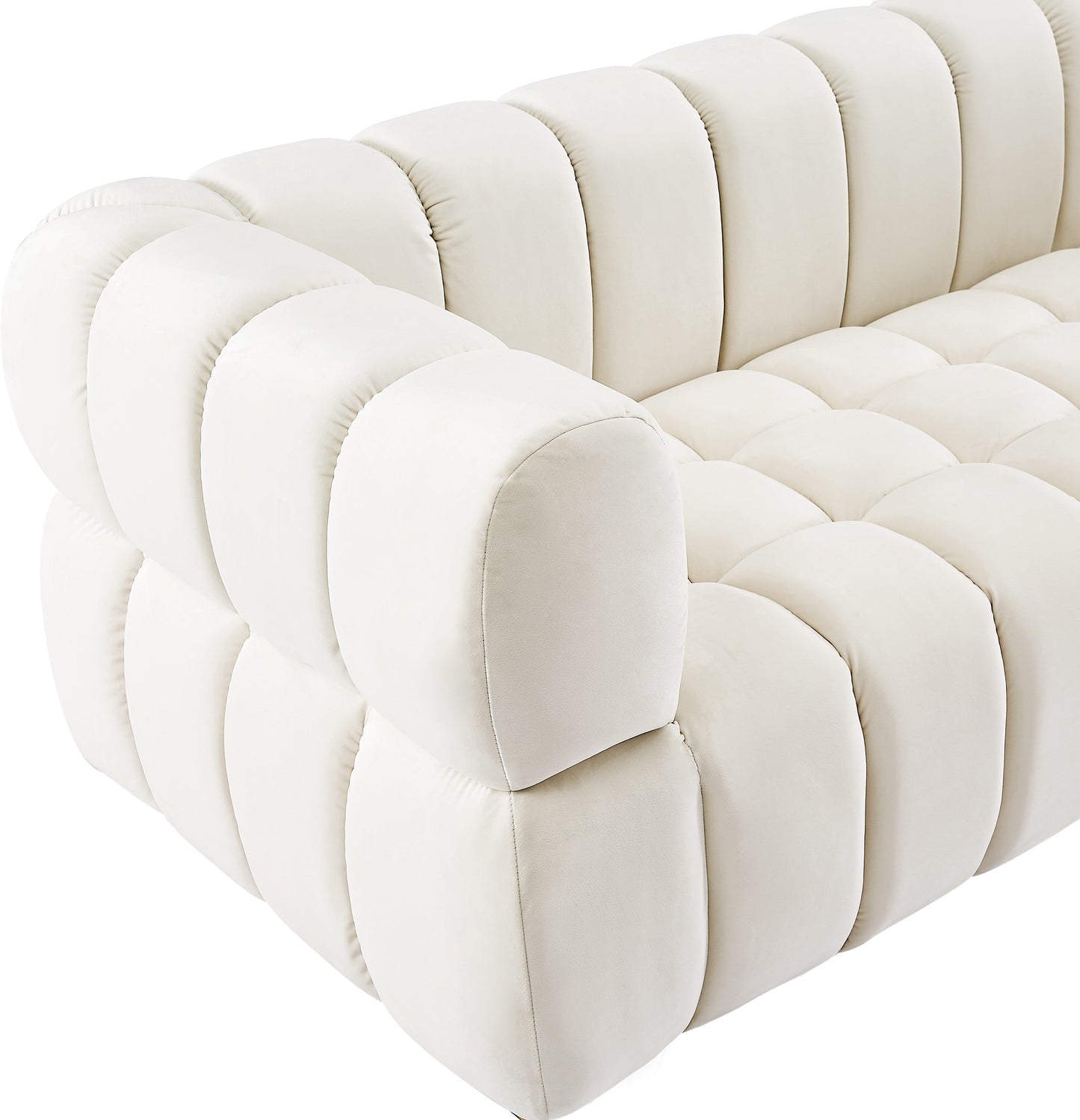 Gwen Velvet Sofa - Furniture Depot