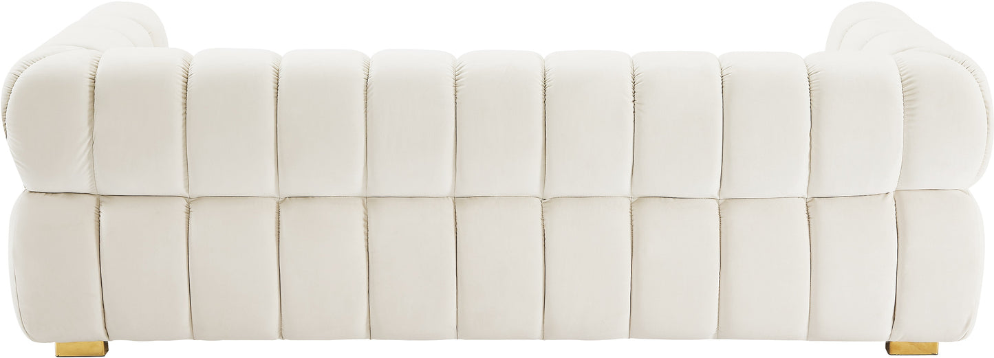 Gwen Velvet Sofa - Furniture Depot