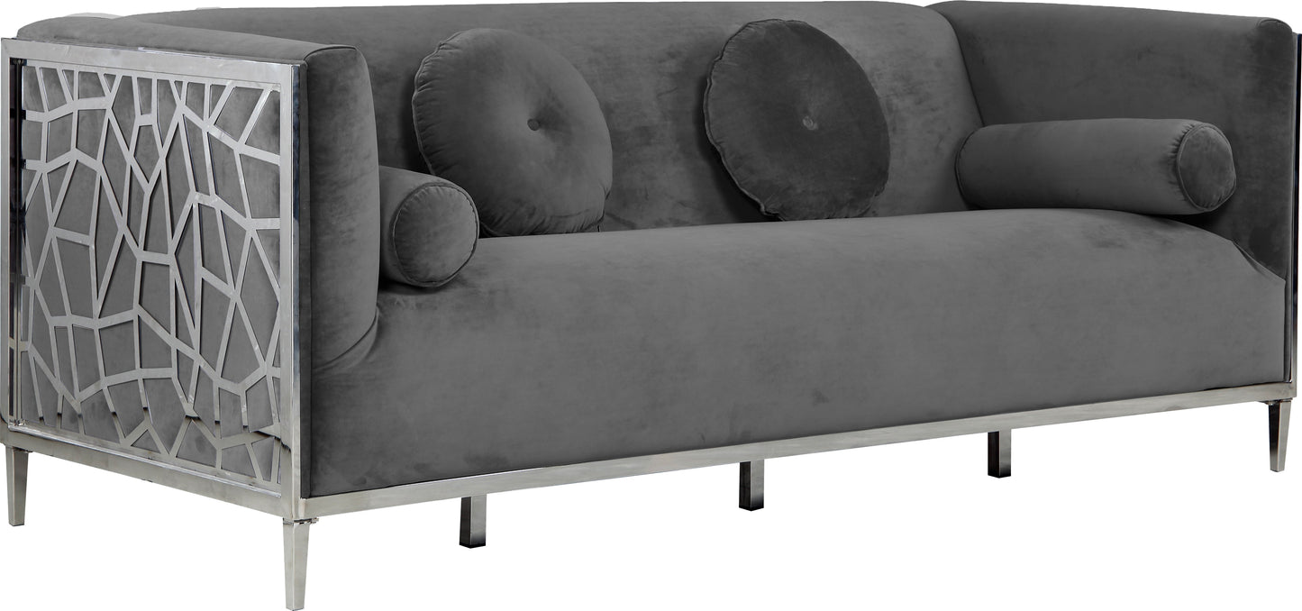 Opal Velvet Sofa - Furniture Depot