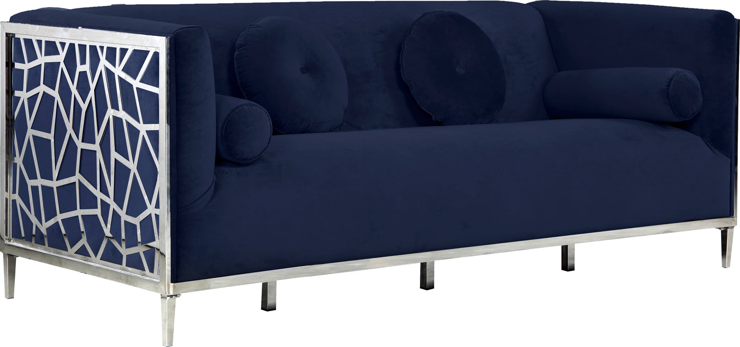 Opal Velvet Sofa - Furniture Depot