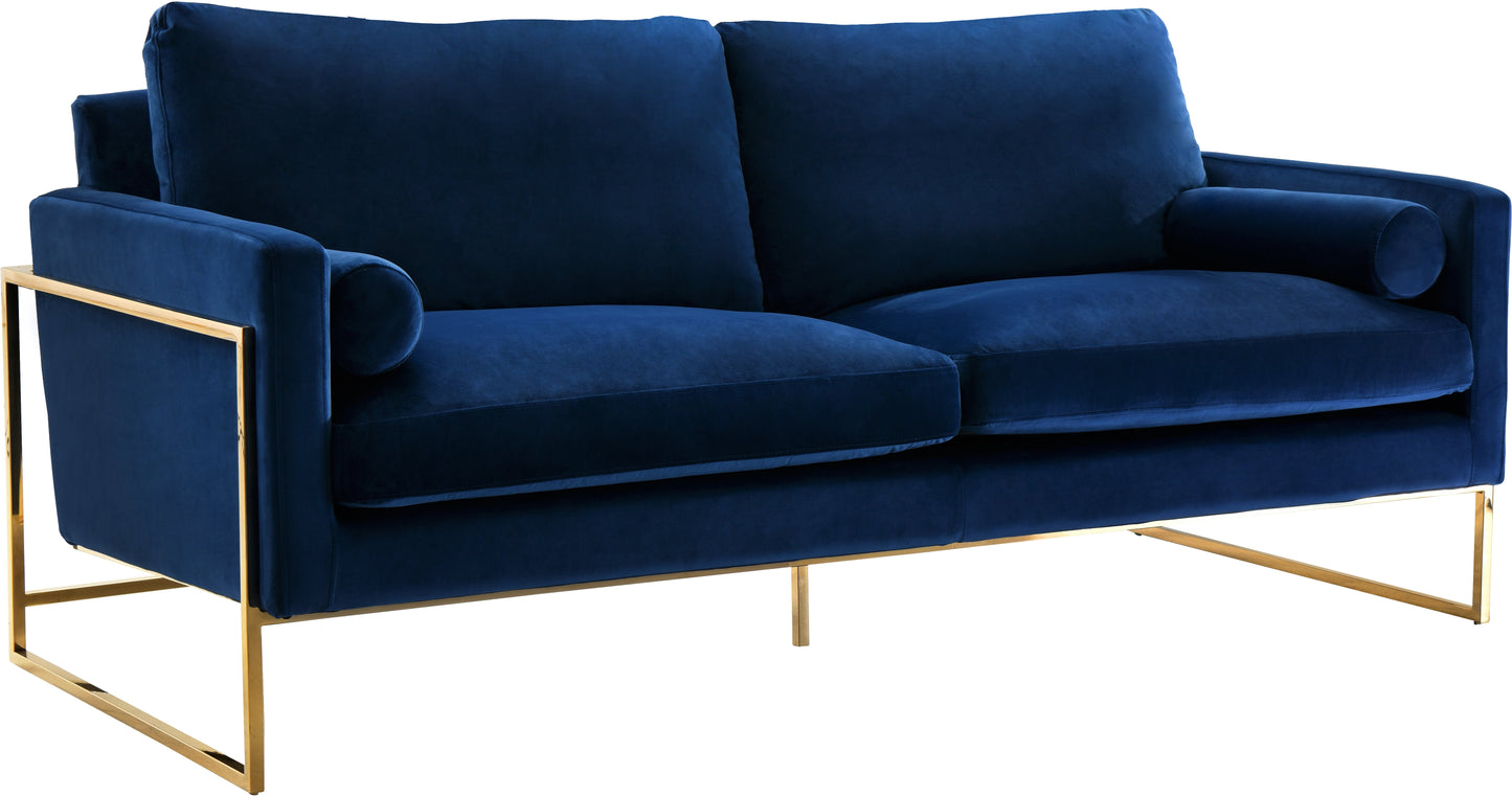 Mila Velvet Sofa - Furniture Depot (7679012536568)