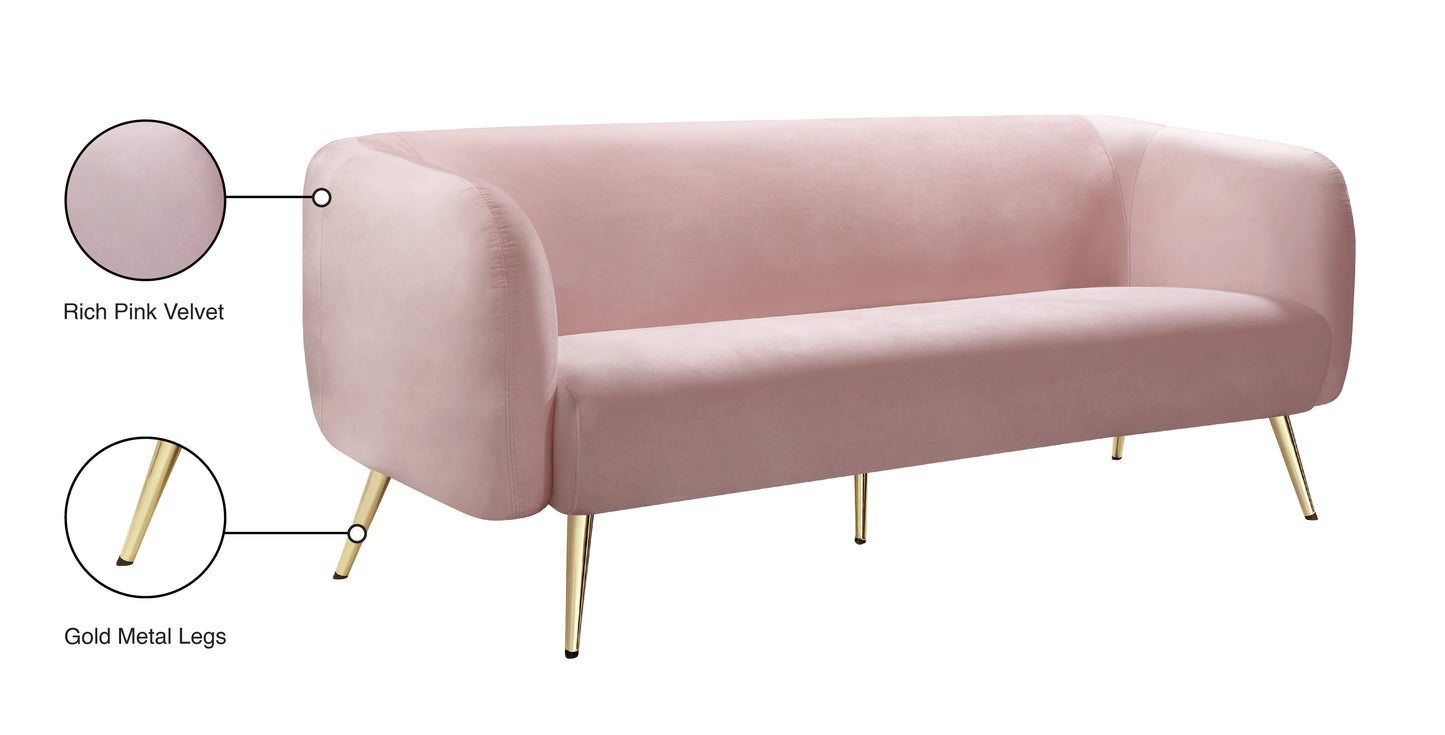 Harlow Velvet Sofa - Furniture Depot (7679013617912)