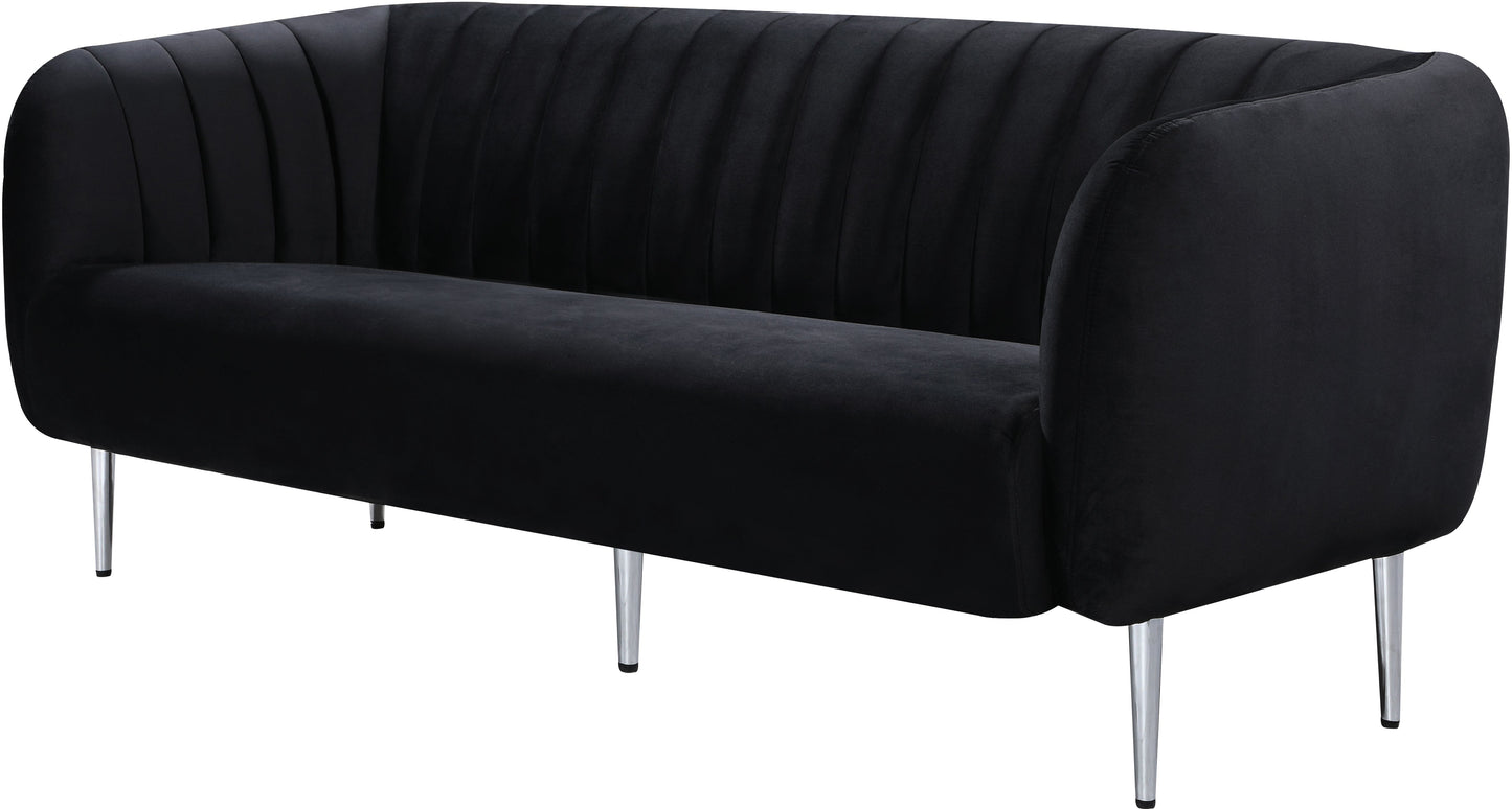 Willow Velvet Sofa - Furniture Depot (7679013748984)