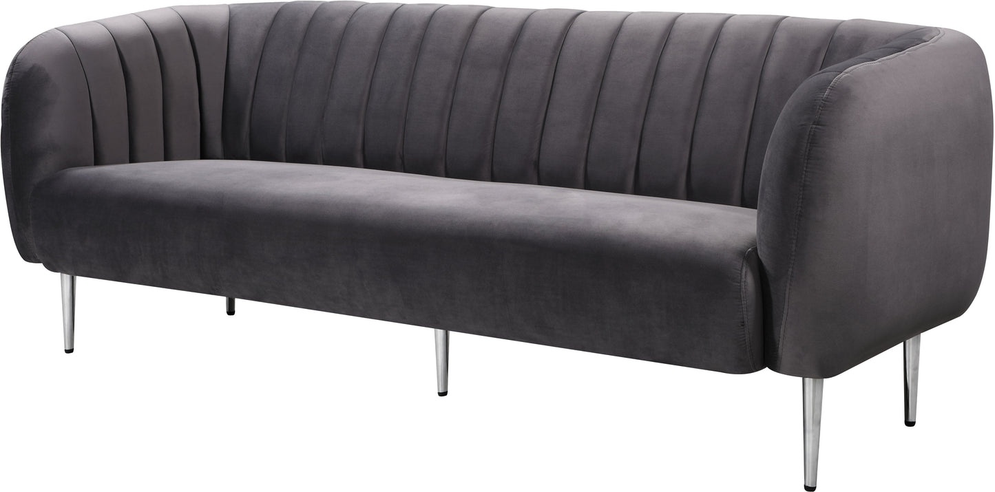 Willow Velvet Sofa - Furniture Depot (7679013748984)
