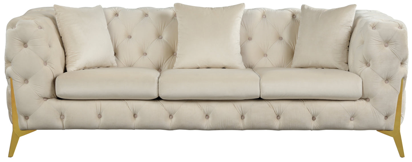 Kingdom Velvet Sofa - Furniture Depot