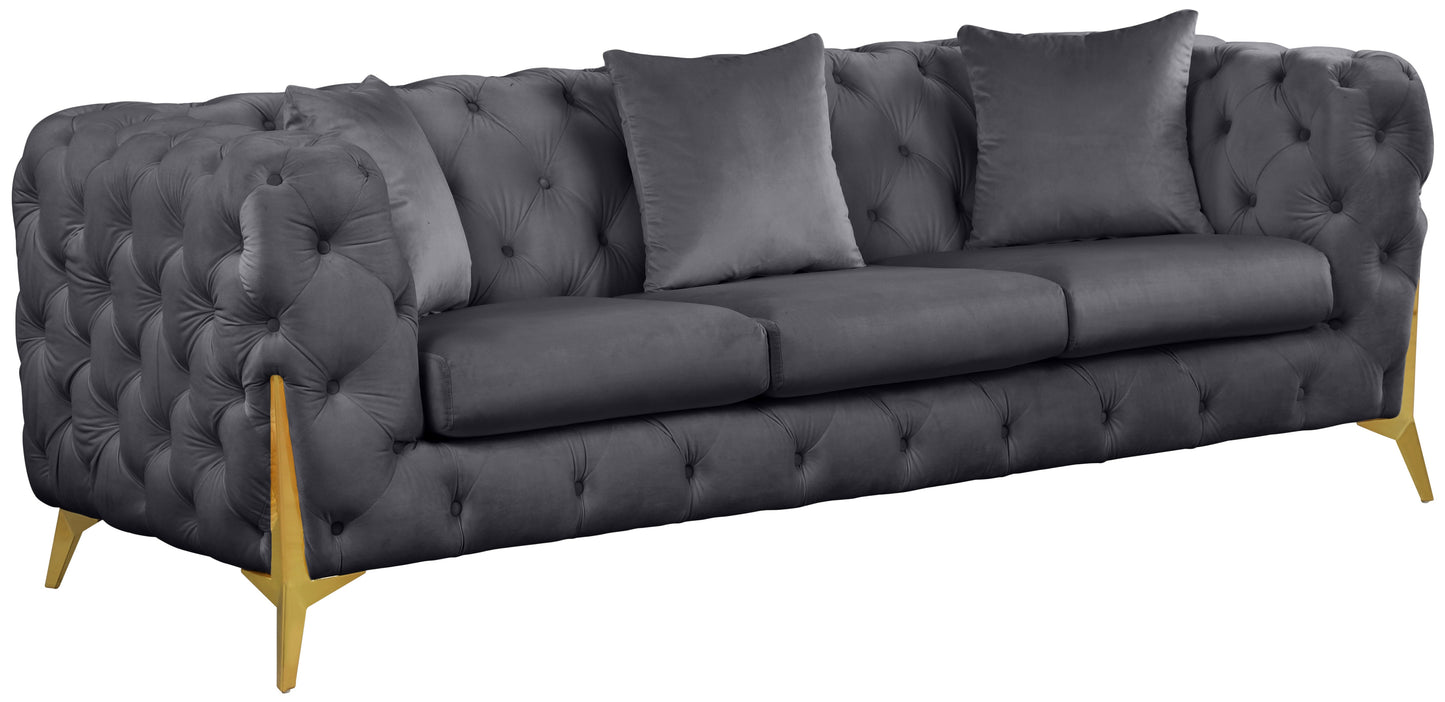 Kingdom Velvet Sofa - Furniture Depot