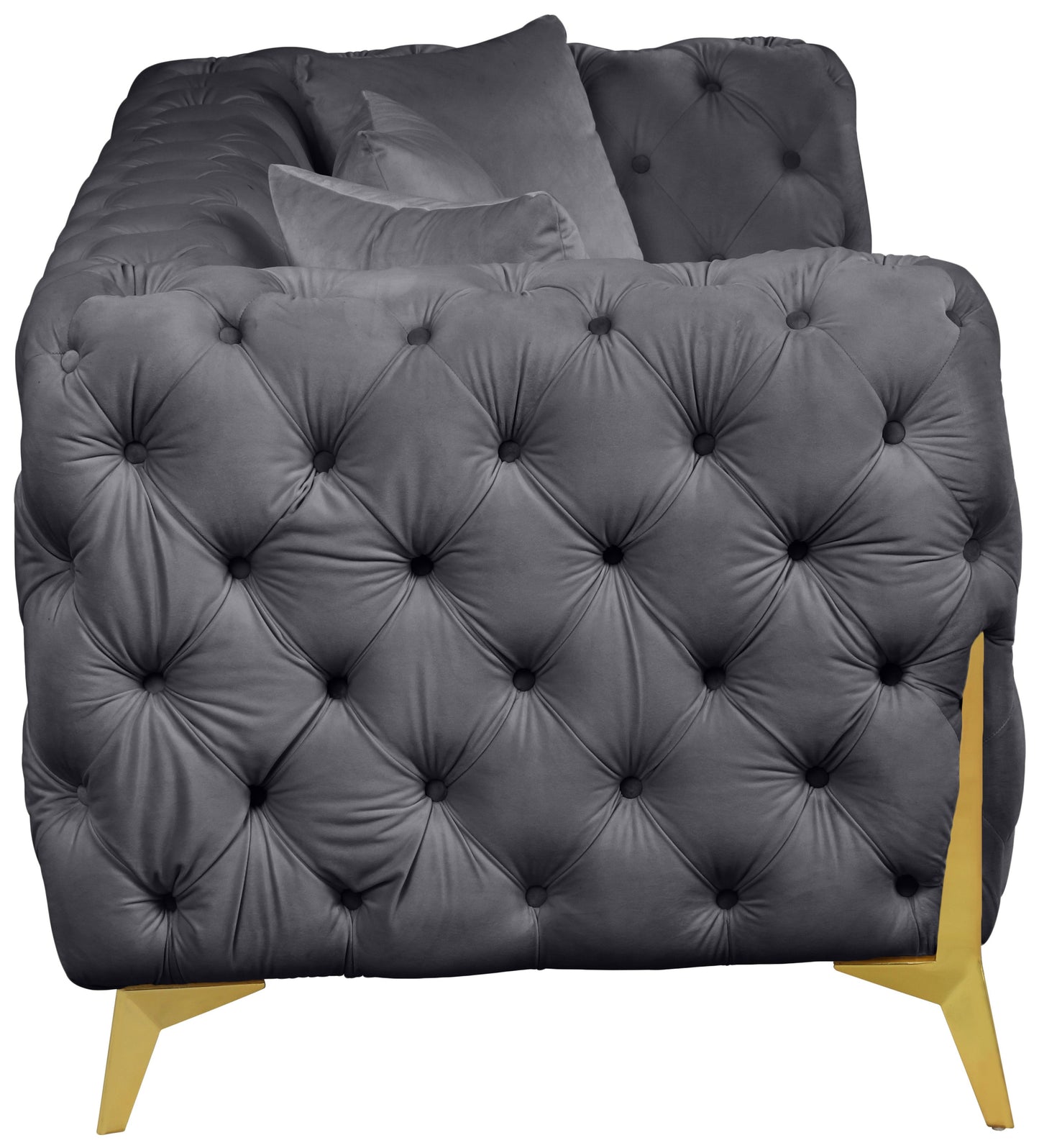 Kingdom Velvet Sofa - Furniture Depot