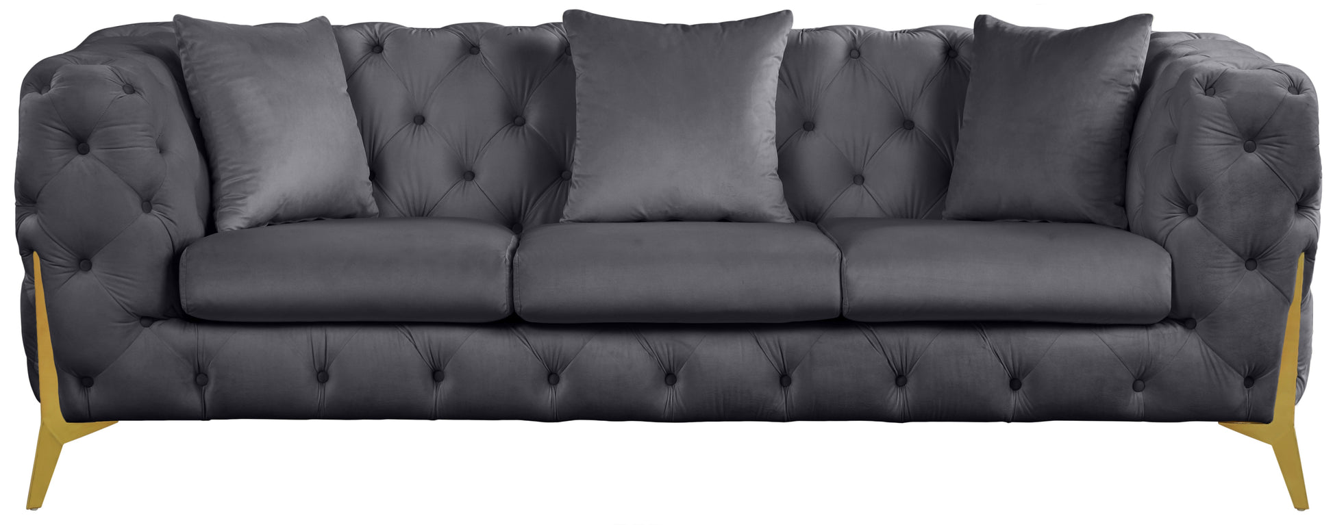 Kingdom Velvet Sofa - Furniture Depot